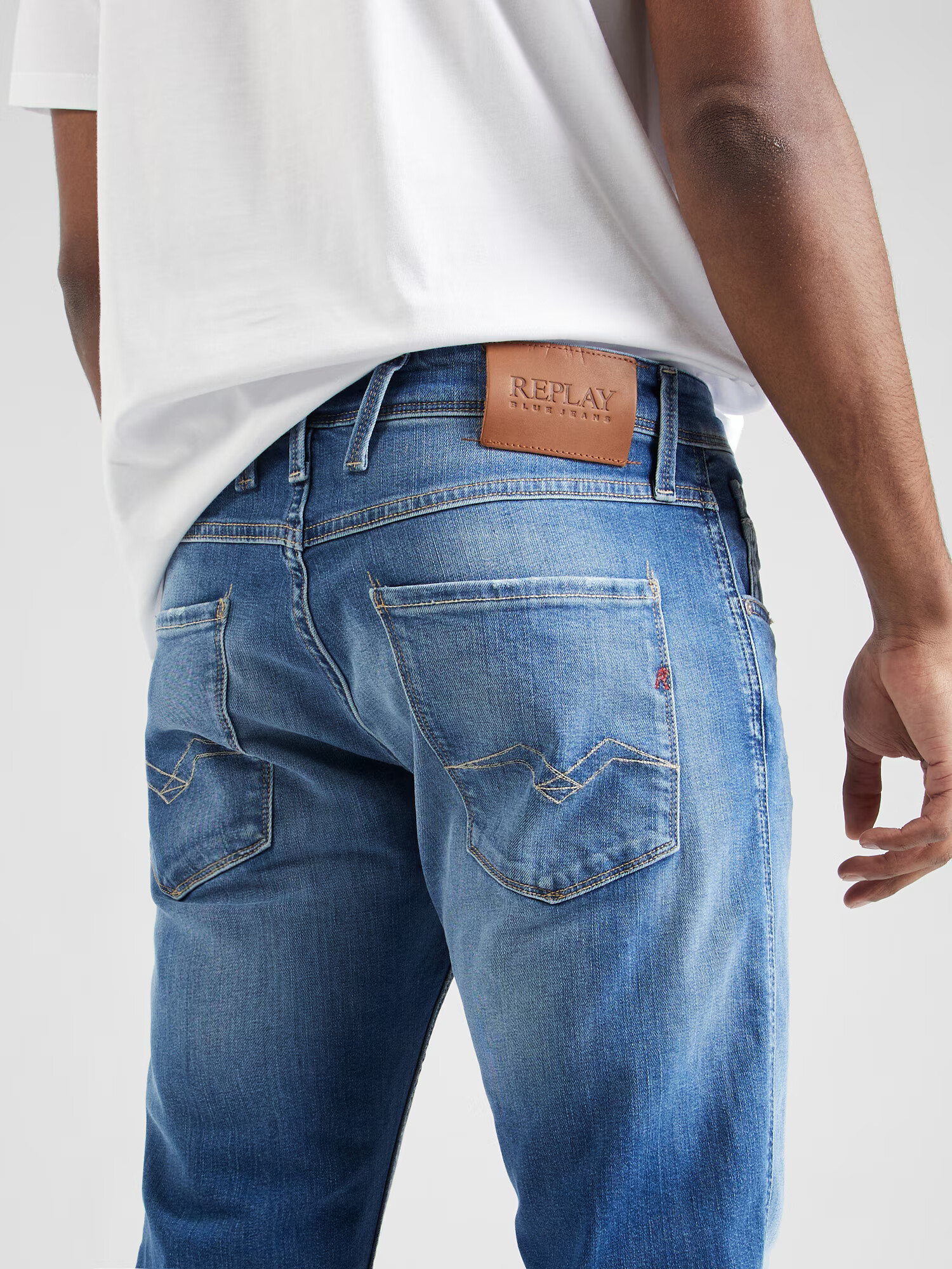 REPLAY Jeans 'ANBASS' albastru - Pled.ro