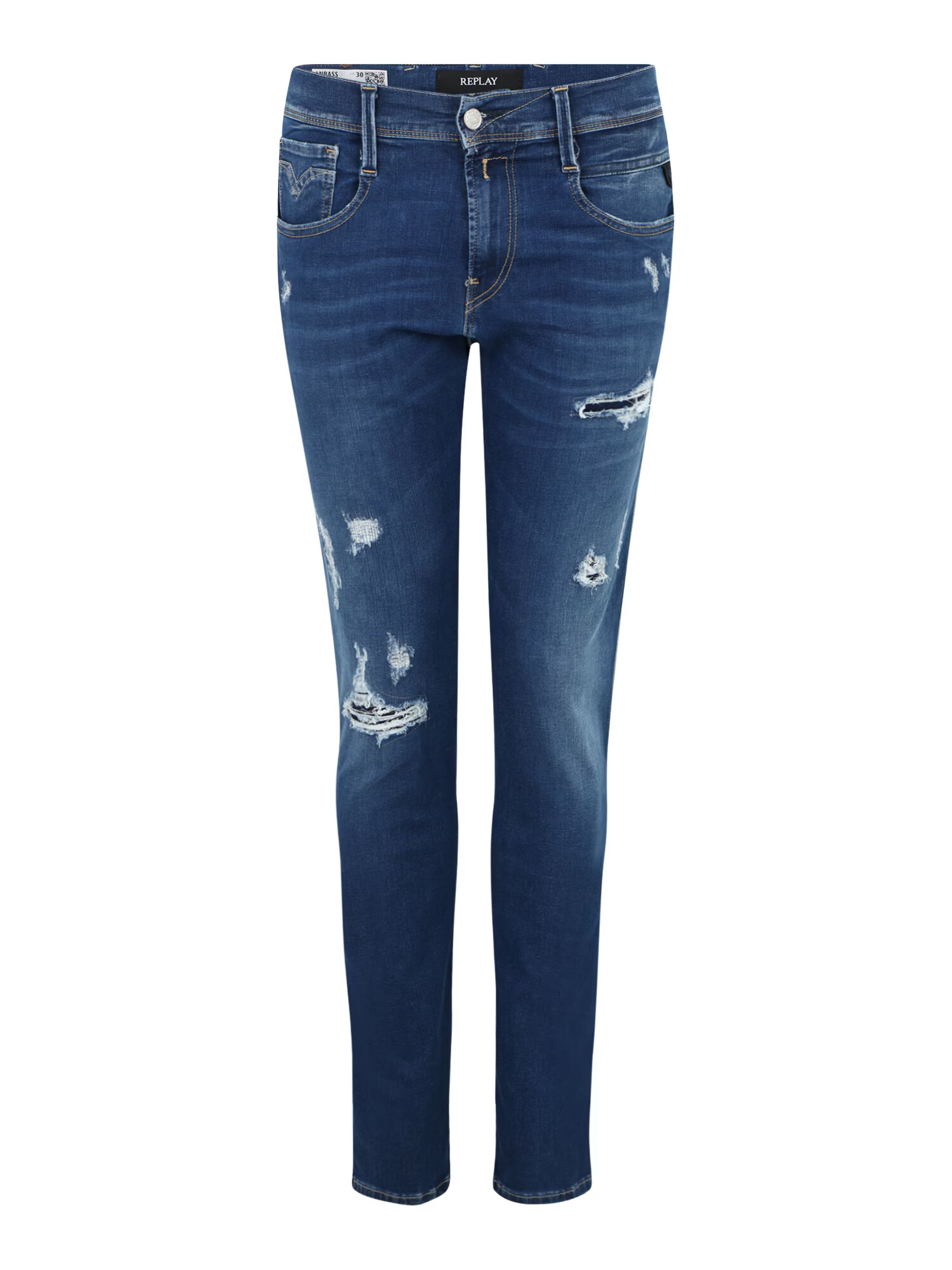 REPLAY Jeans 'ANBASS' albastru denim - Pled.ro