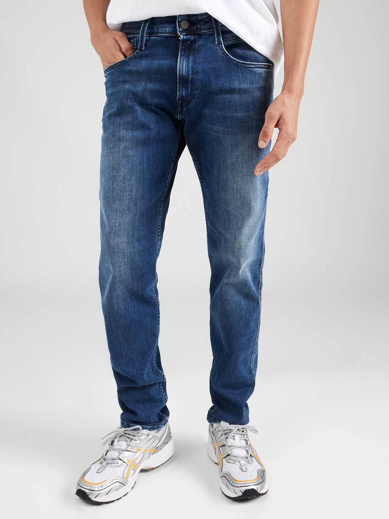 REPLAY Jeans 'ANBASS' albastru denim - Pled.ro