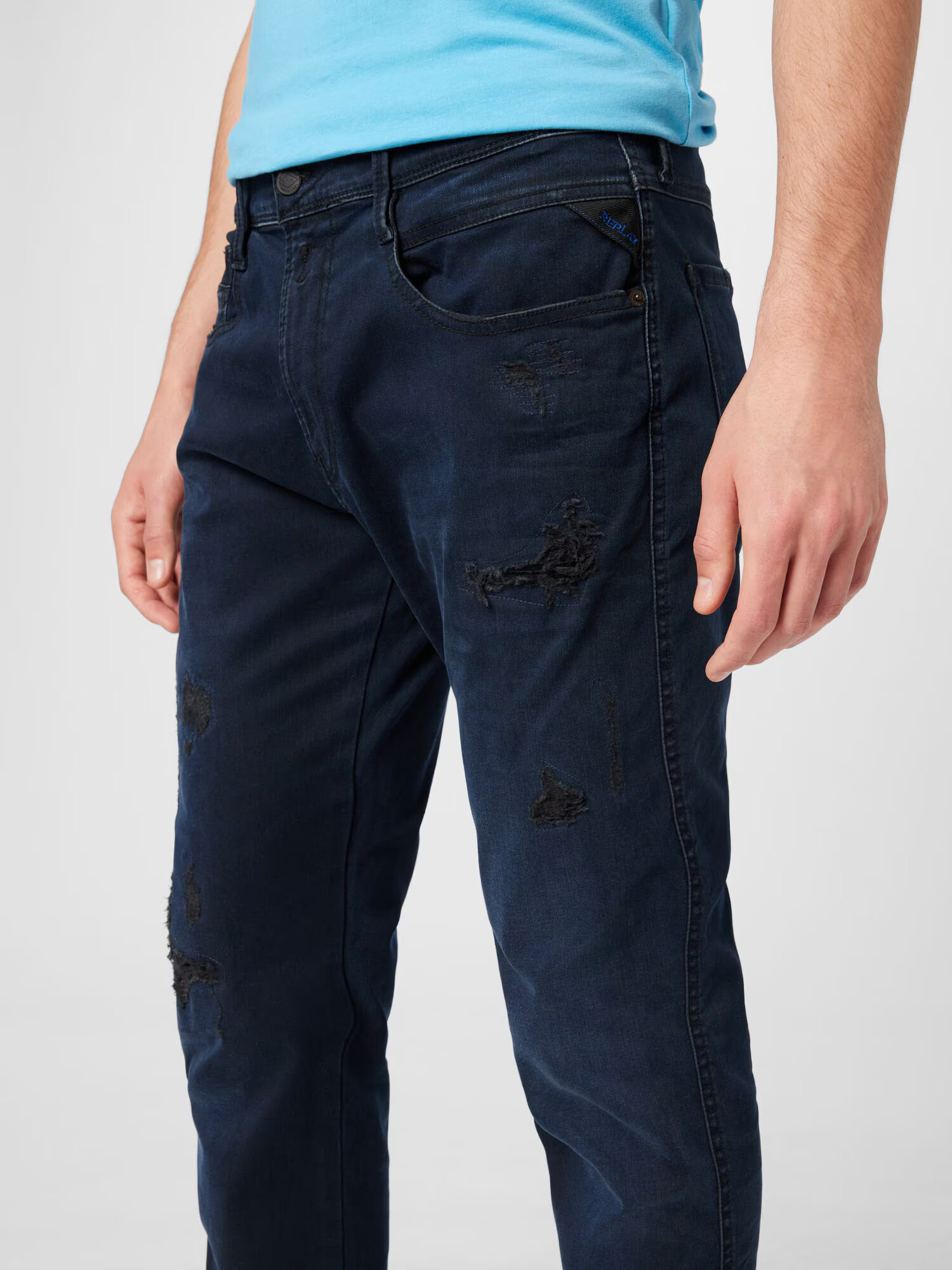 REPLAY Jeans 'ANBASS' bleumarin - Pled.ro