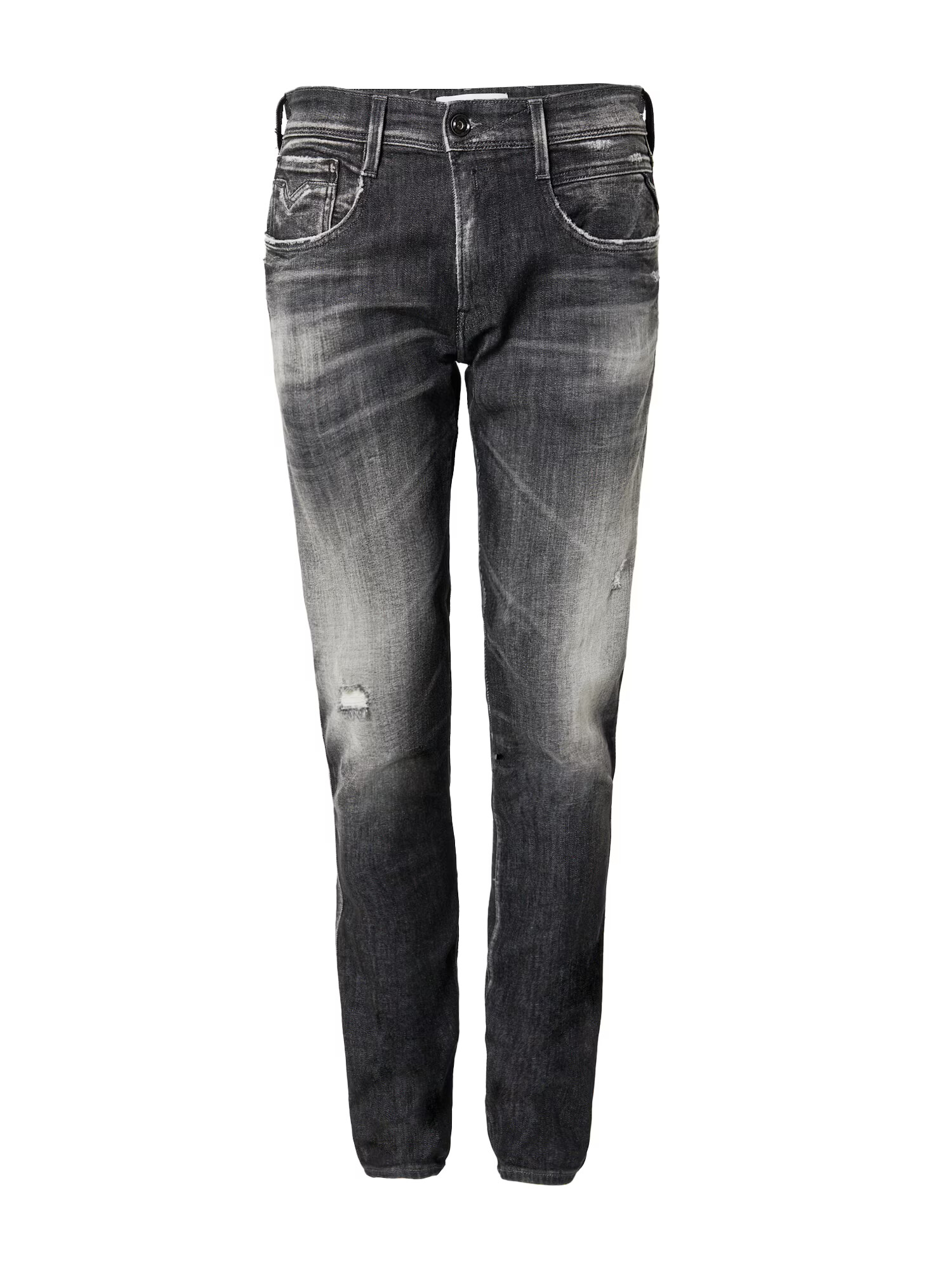 REPLAY Jeans 'ANBASS' gri denim - Pled.ro