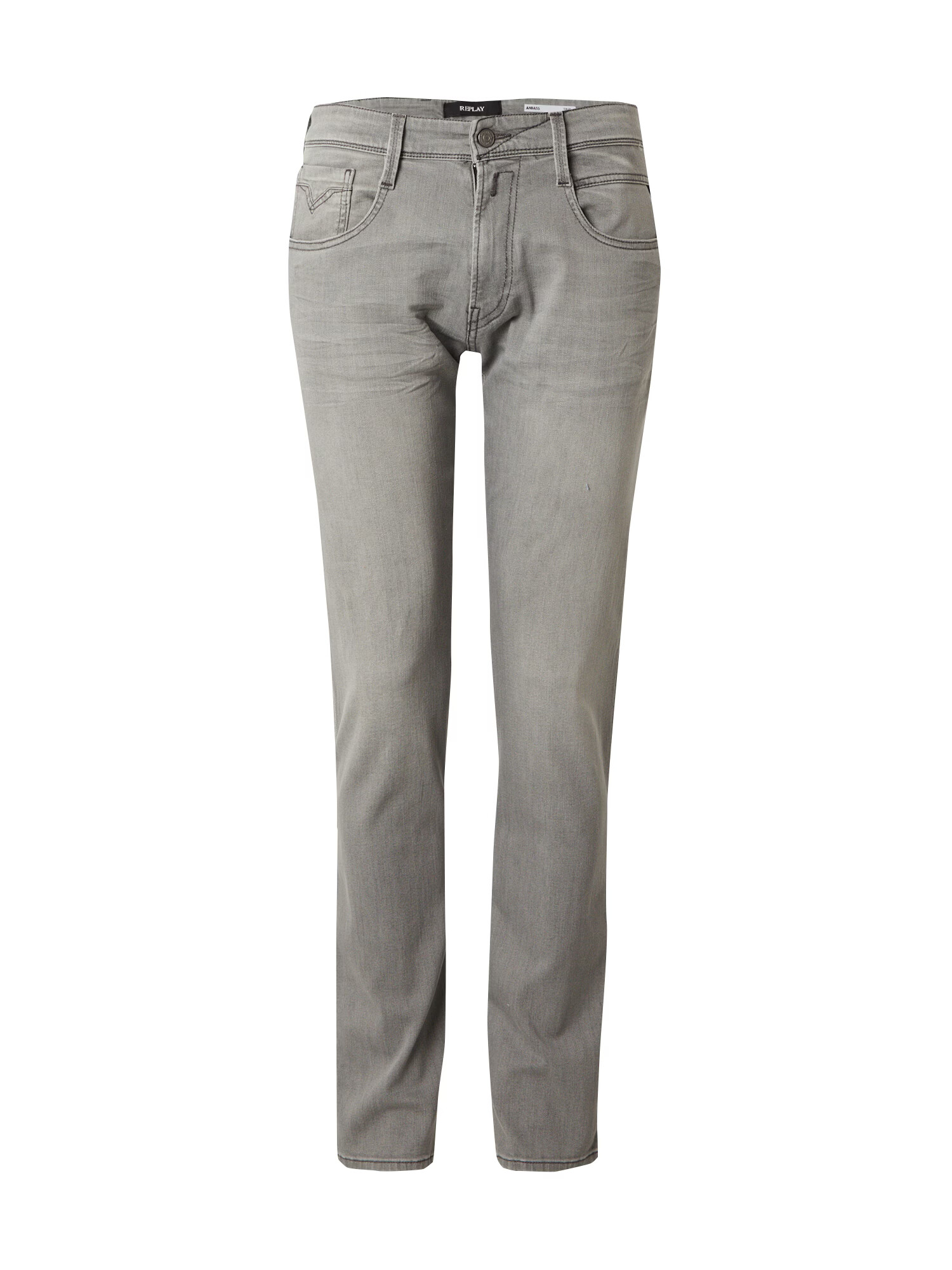 REPLAY Jeans 'ANBASS' gri deschis - Pled.ro