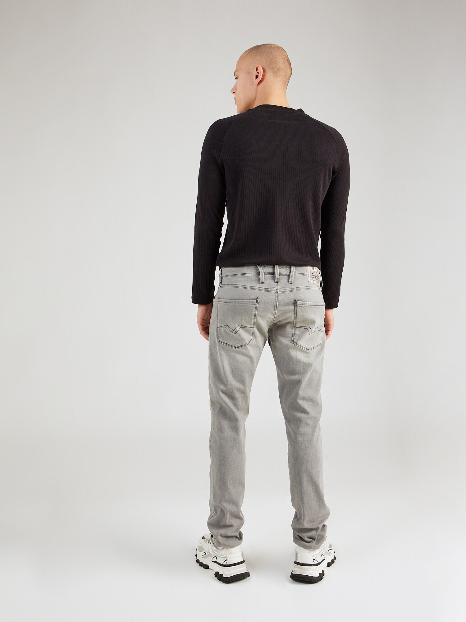 REPLAY Jeans 'ANBASS' gri deschis - Pled.ro