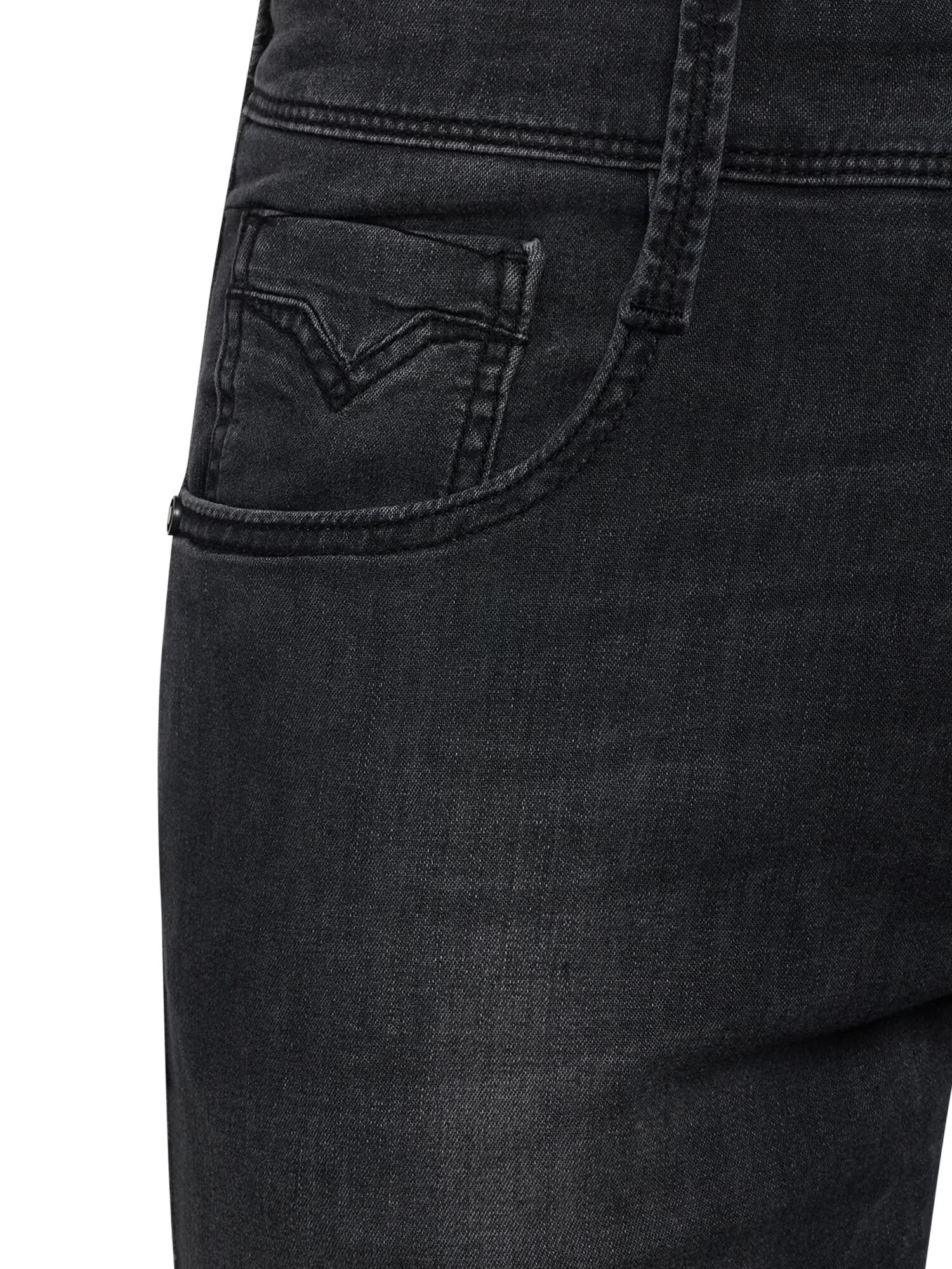 REPLAY Jeans 'ANBASS' negru denim - Pled.ro