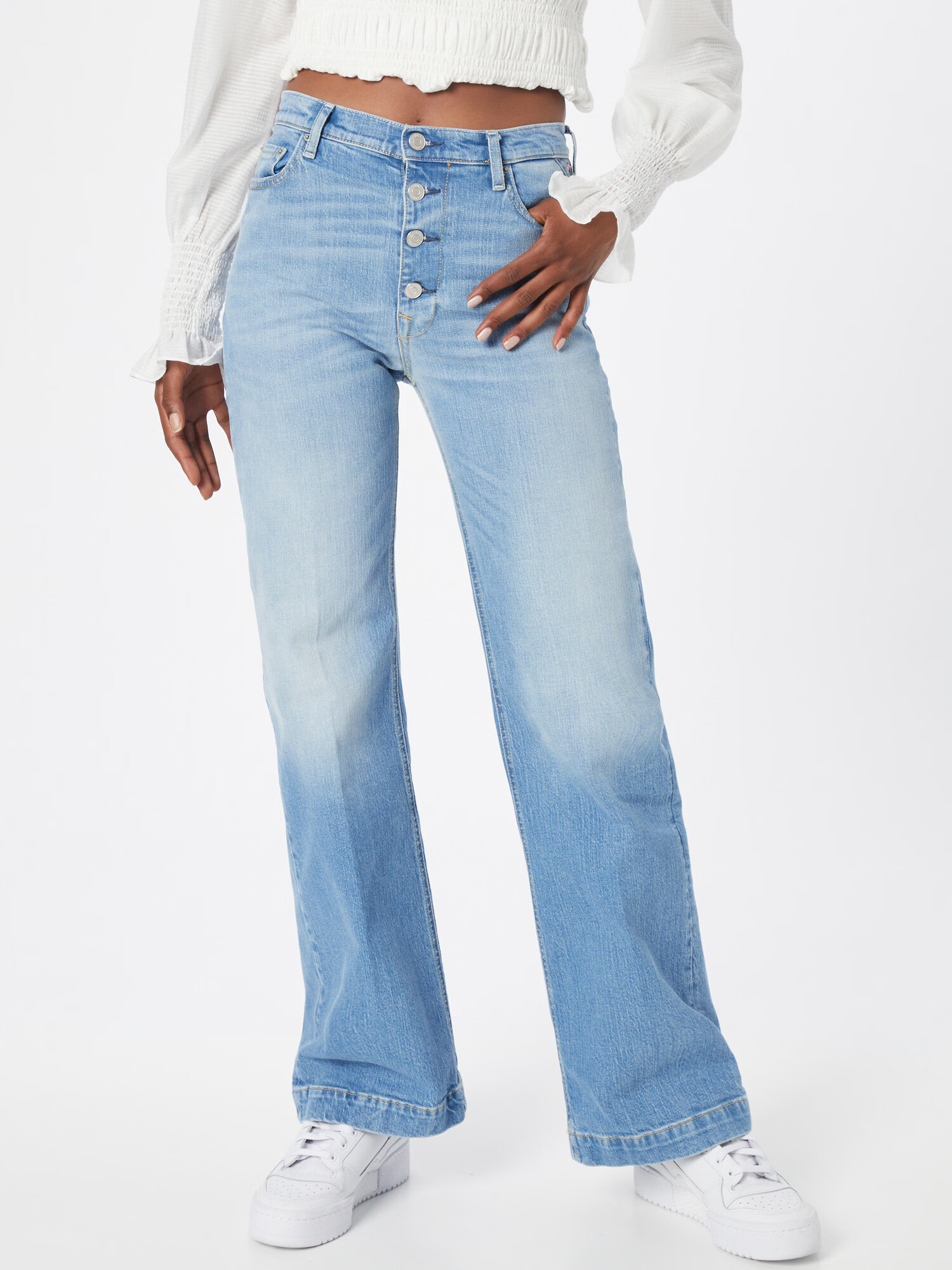 REPLAY Jeans 'BEVELYN' albastru - Pled.ro