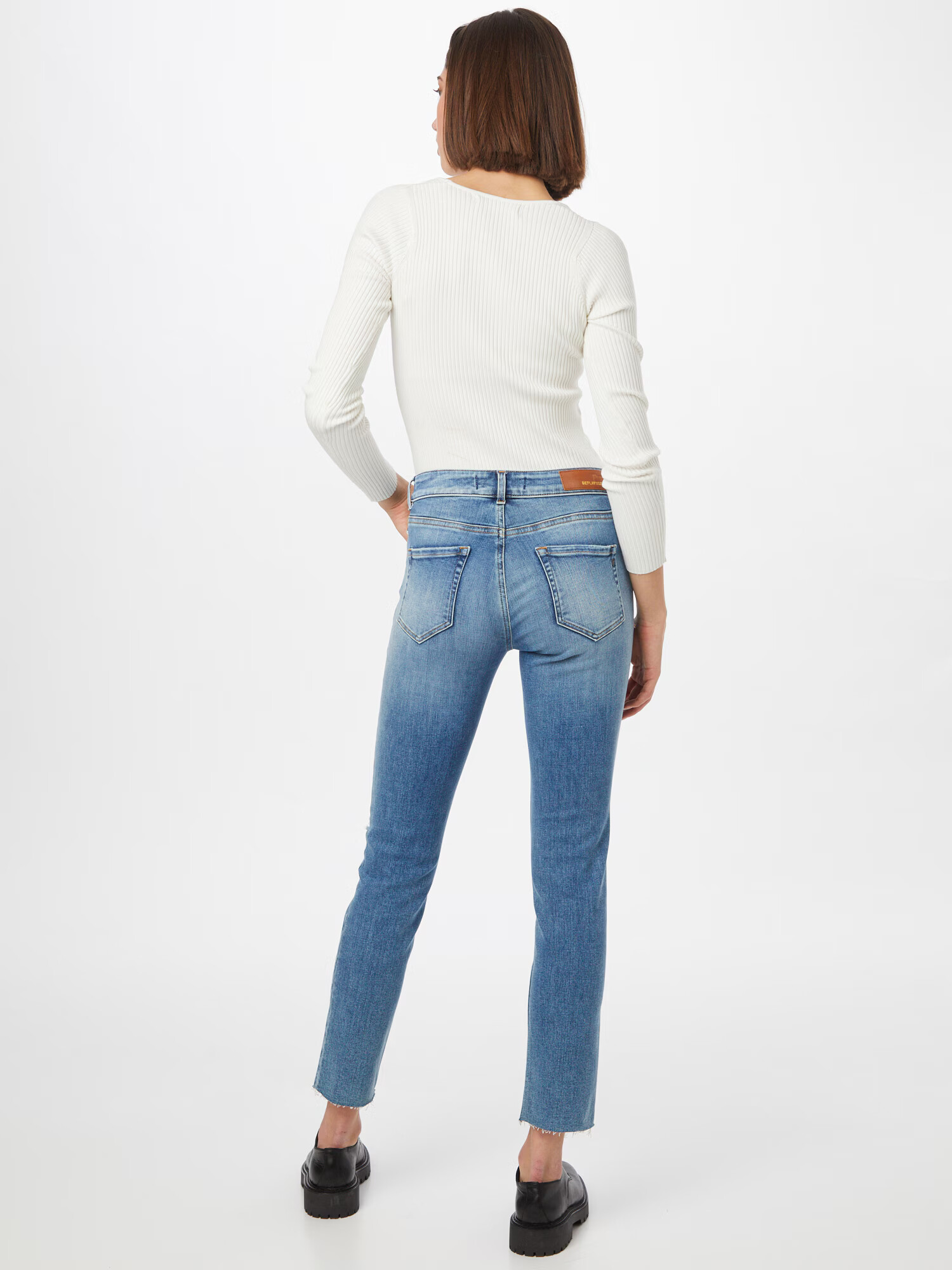 REPLAY Jeans 'Faaby' albastru denim - Pled.ro