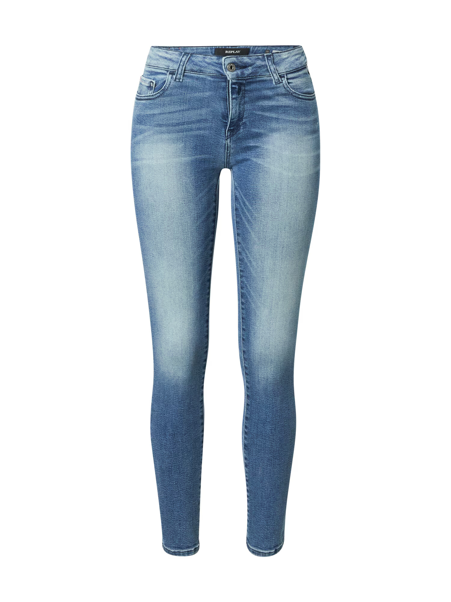 REPLAY Jeans 'Faaby' albastru denim - Pled.ro