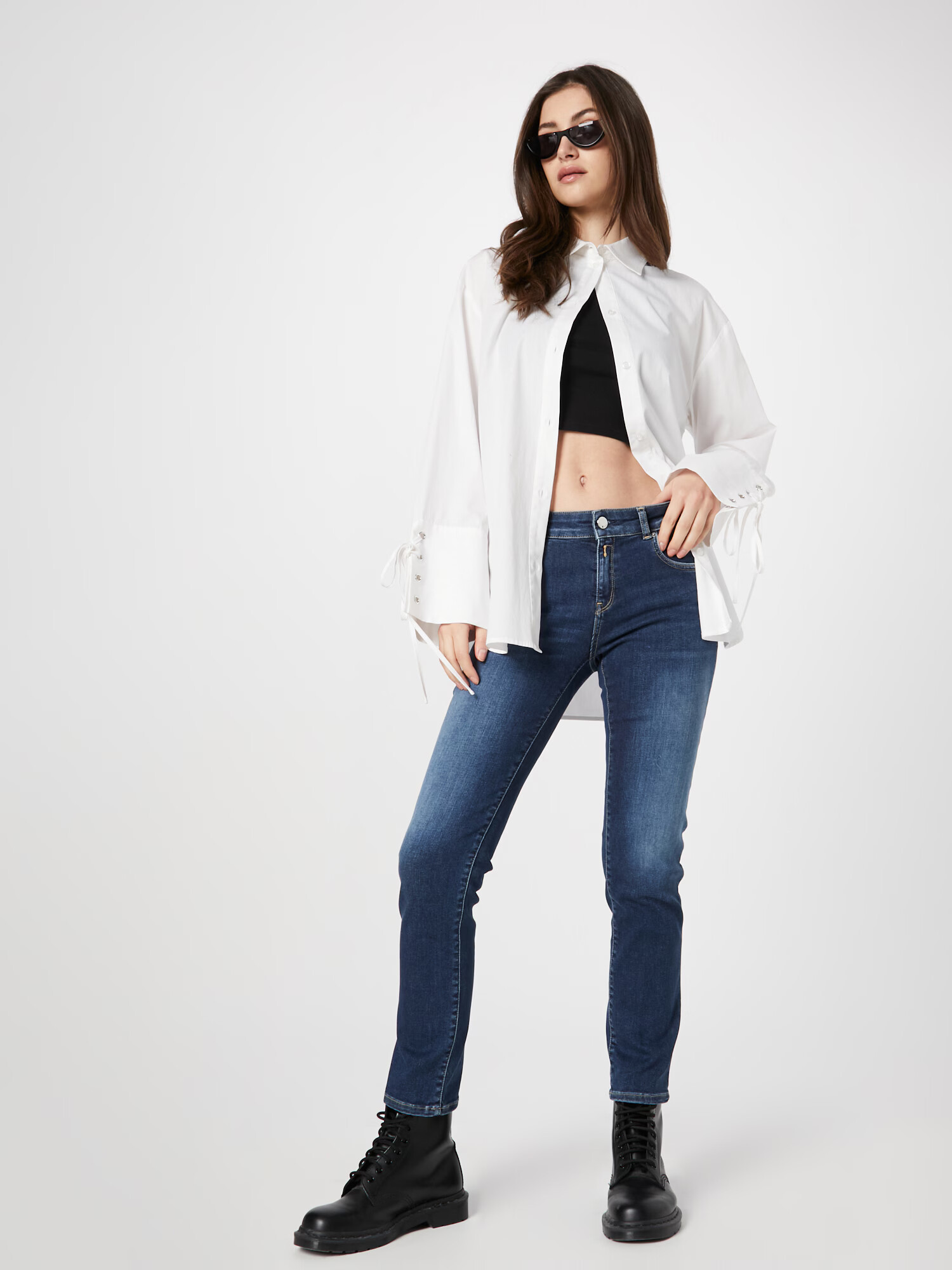 REPLAY Jeans 'FAABY' albastru denim - Pled.ro