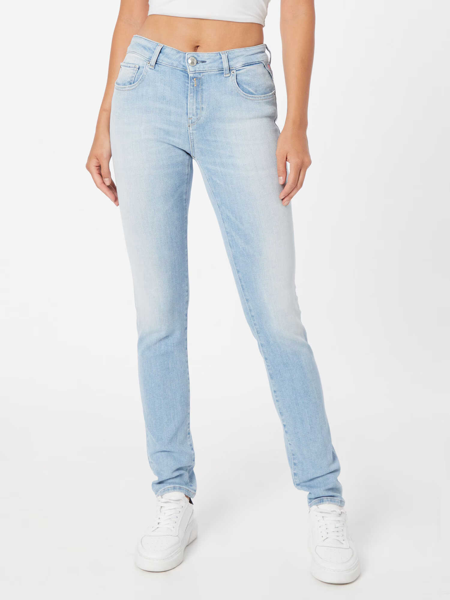 REPLAY Jeans 'FAABY' albastru deschis - Pled.ro