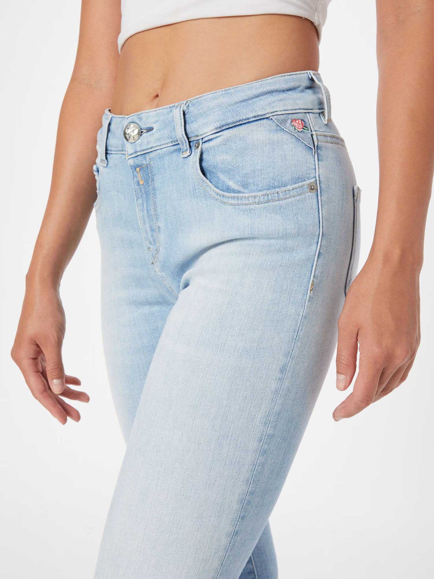 REPLAY Jeans 'FAABY' albastru deschis - Pled.ro