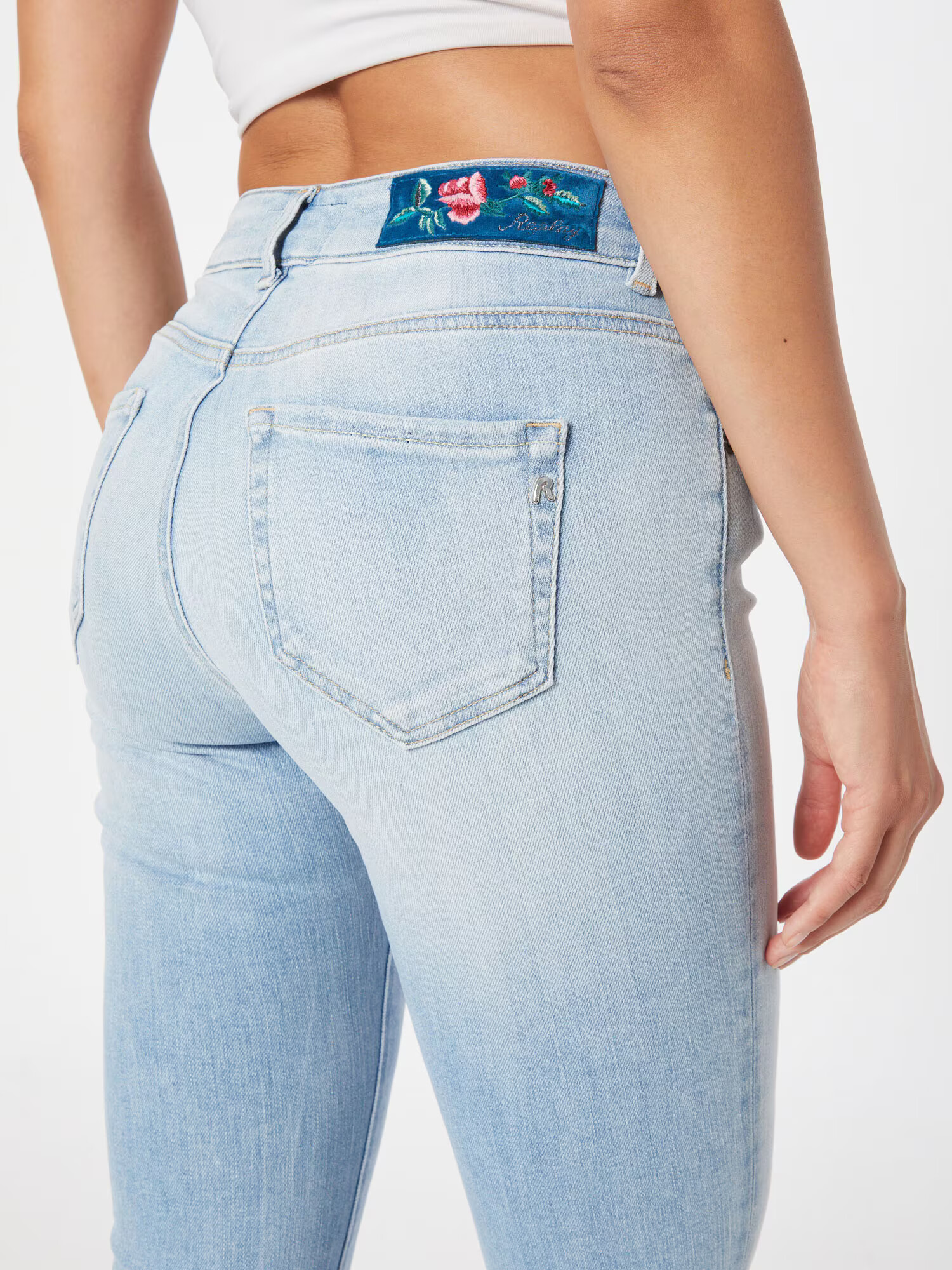 REPLAY Jeans 'FAABY' albastru deschis - Pled.ro