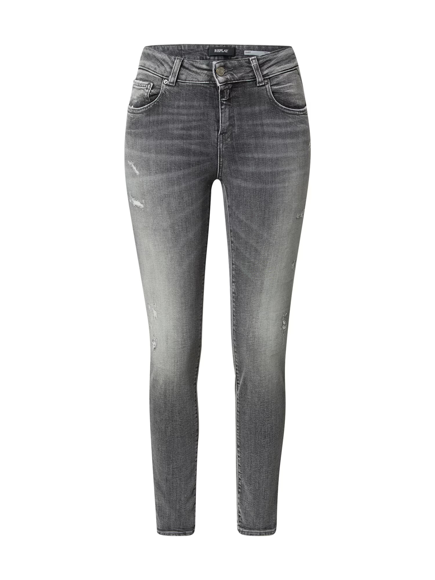 REPLAY Jeans 'FAABY' gri denim - Pled.ro