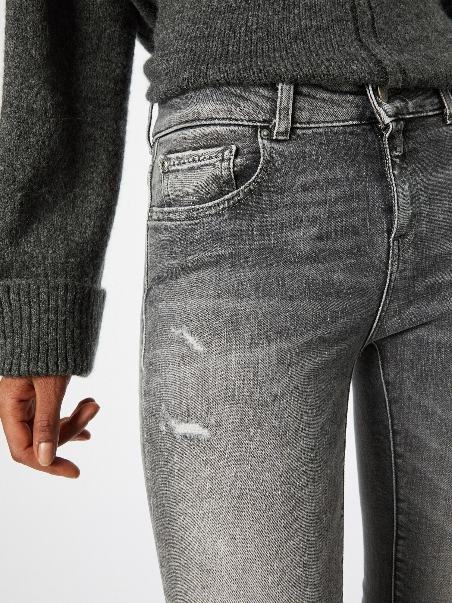 REPLAY Jeans 'FAABY' gri denim - Pled.ro