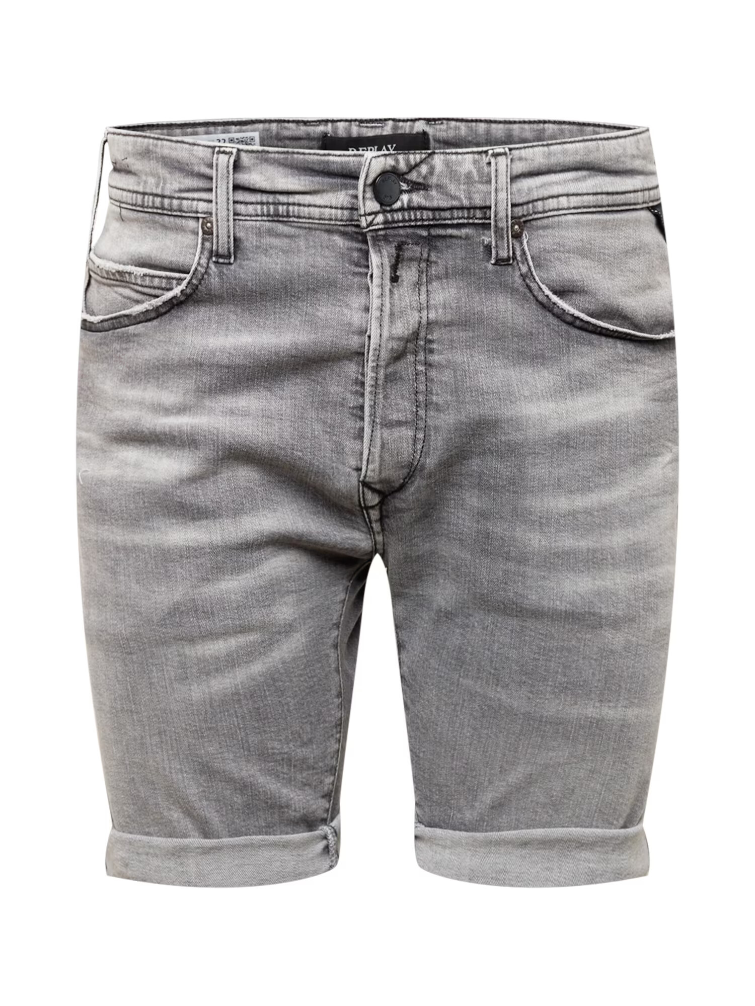 REPLAY Jeans gri denim - Pled.ro