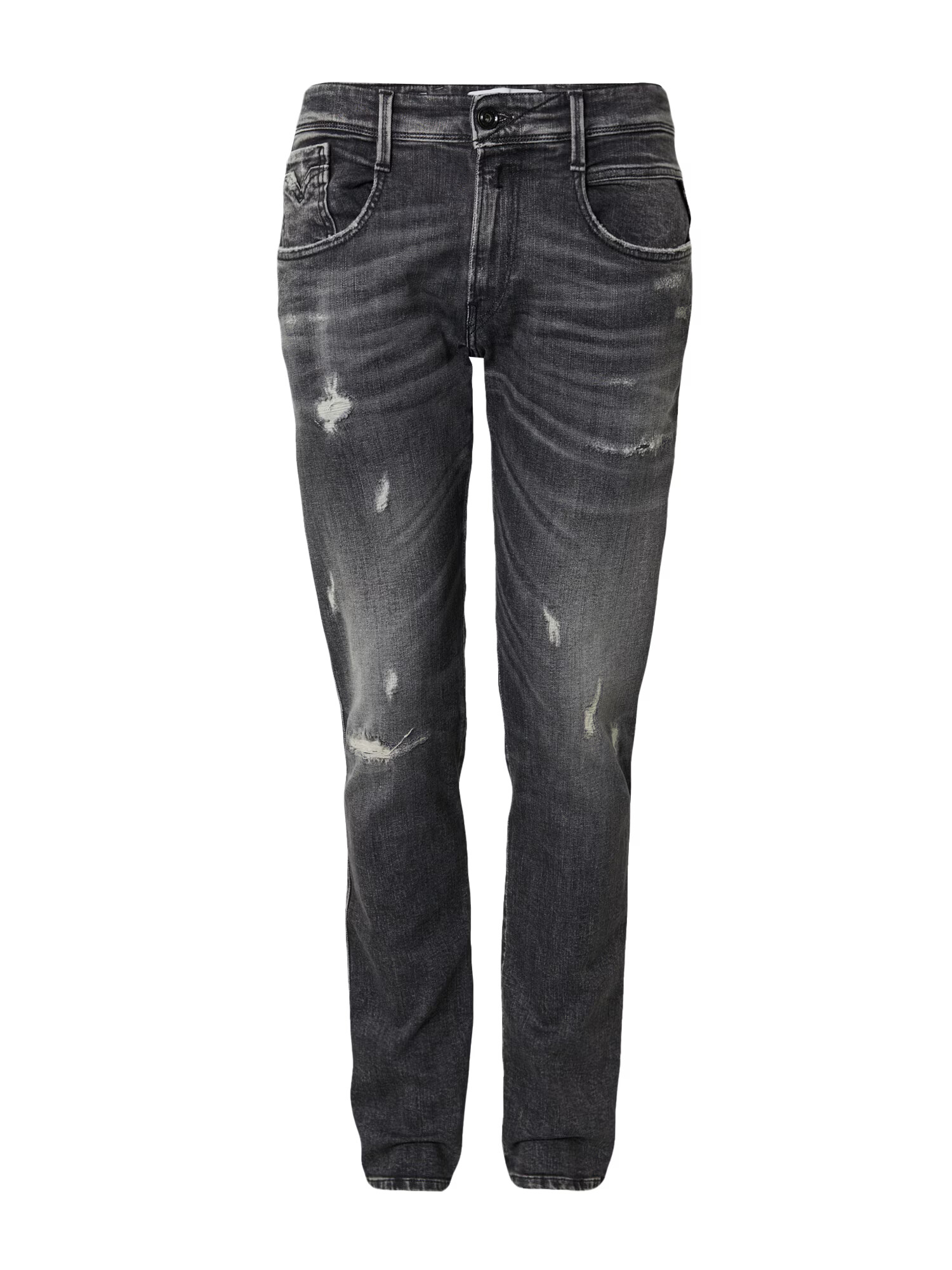 REPLAY Jeans gri denim - Pled.ro