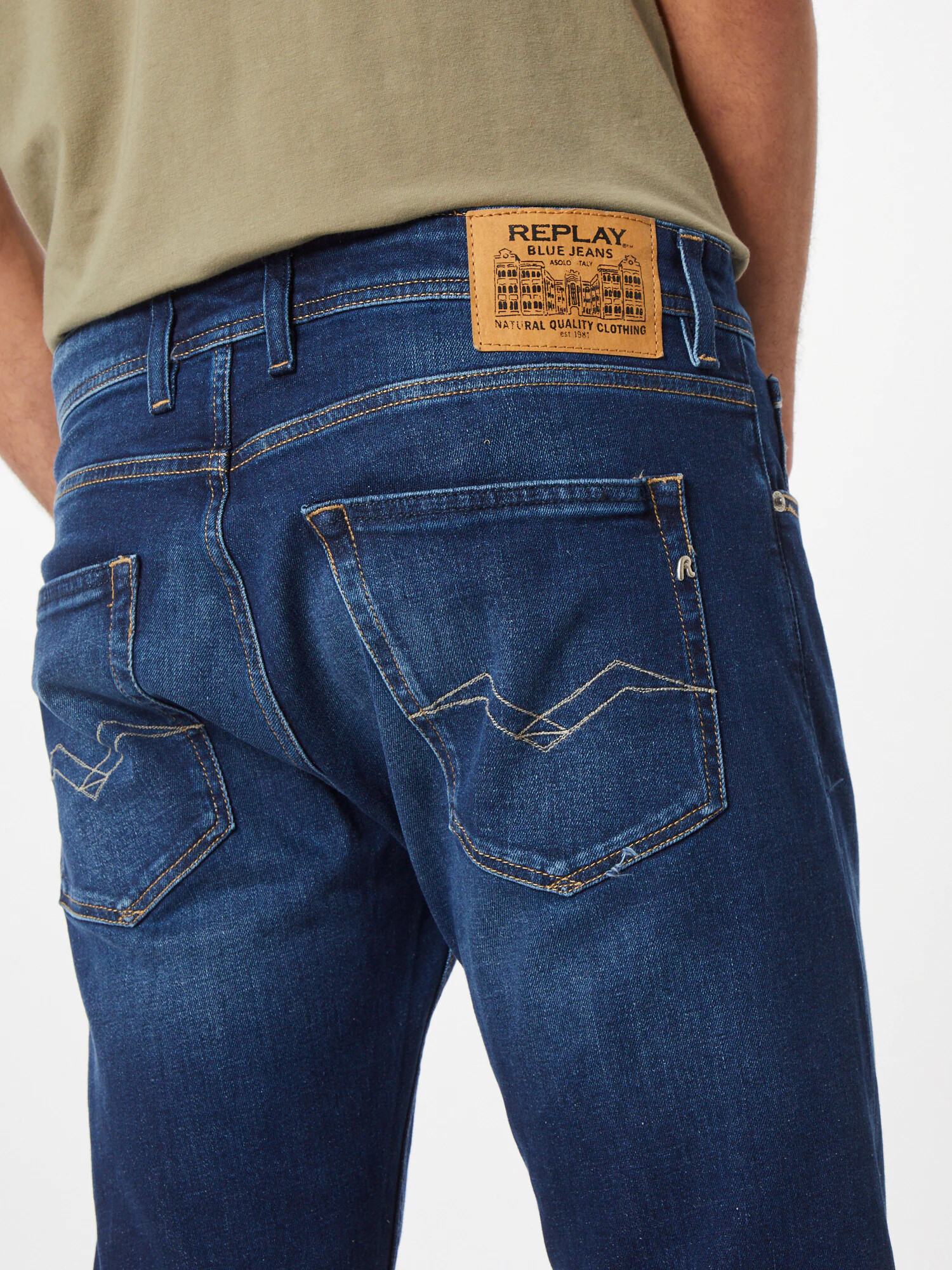 REPLAY Jeans 'GROVER' albastru - Pled.ro