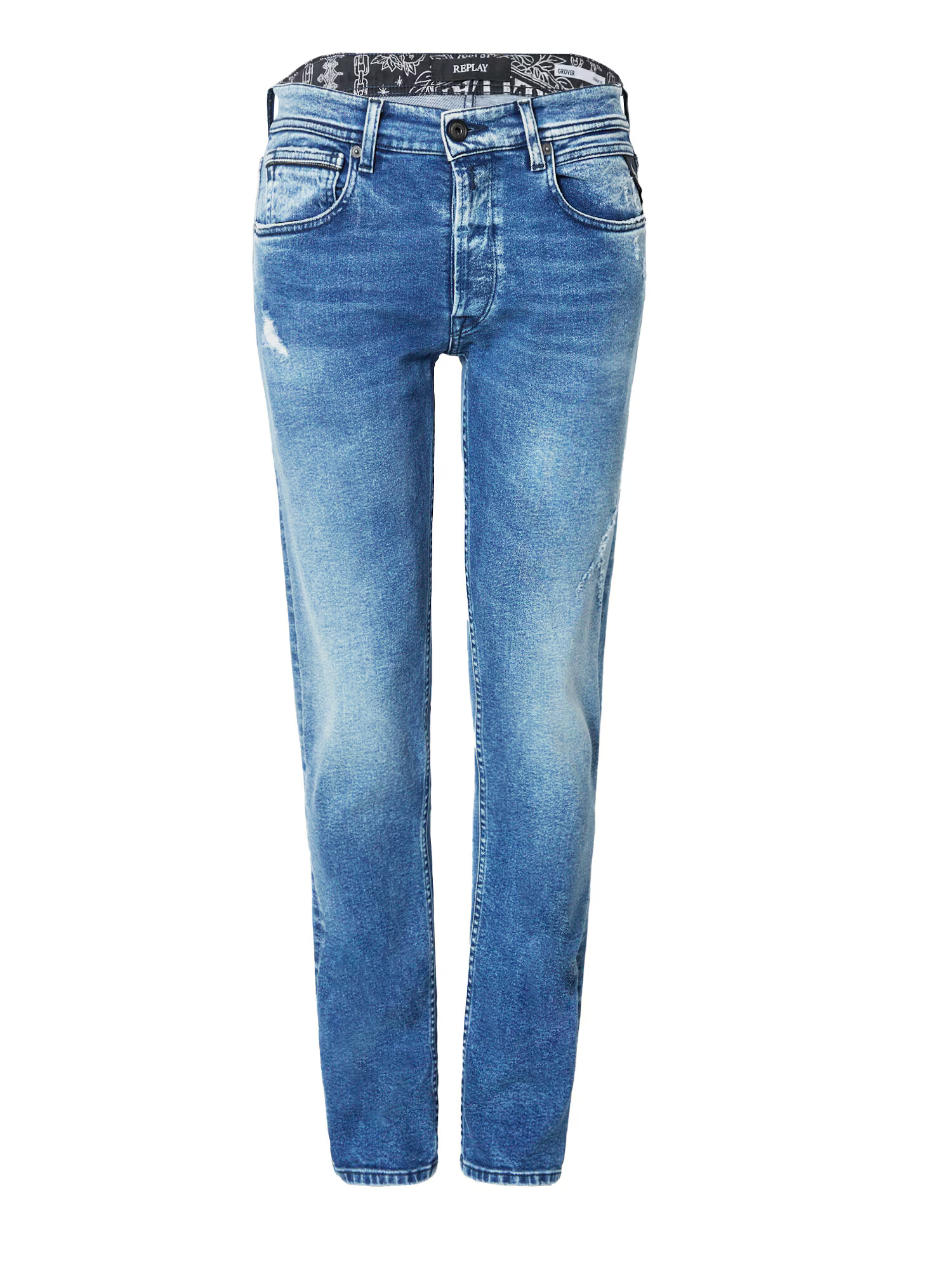 REPLAY Jeans 'GROVER' albastru - Pled.ro