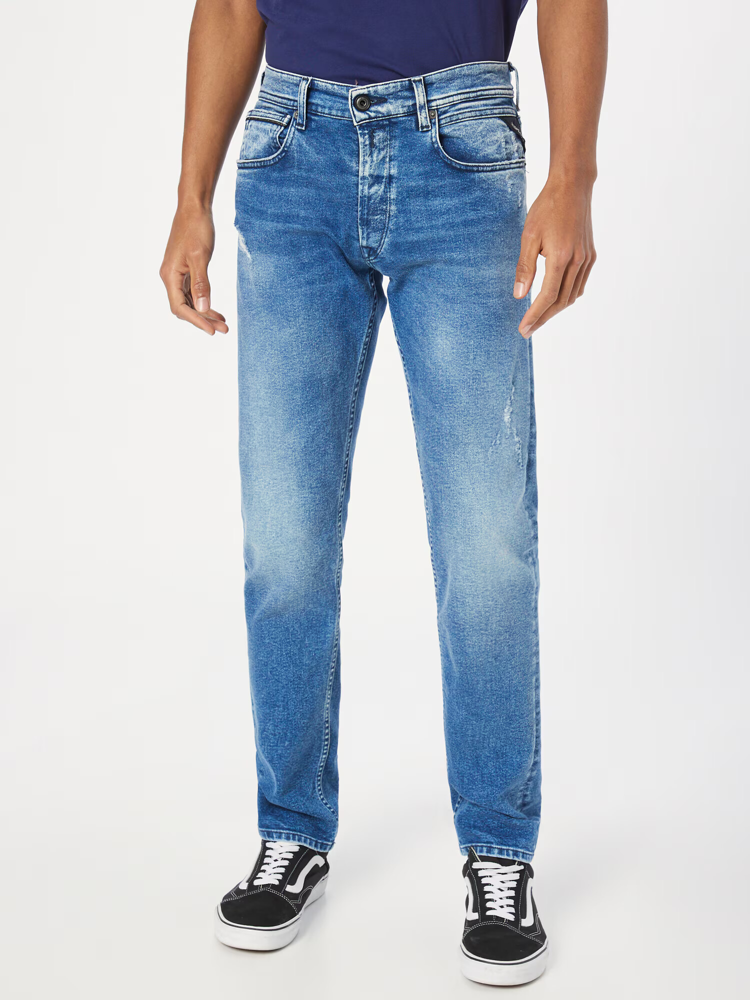 REPLAY Jeans 'GROVER' albastru - Pled.ro