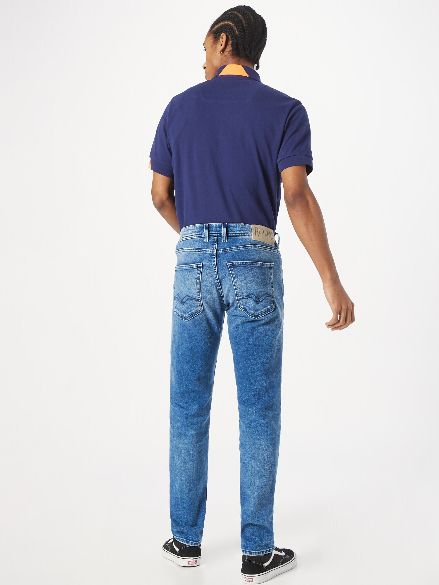 REPLAY Jeans 'GROVER' albastru - Pled.ro