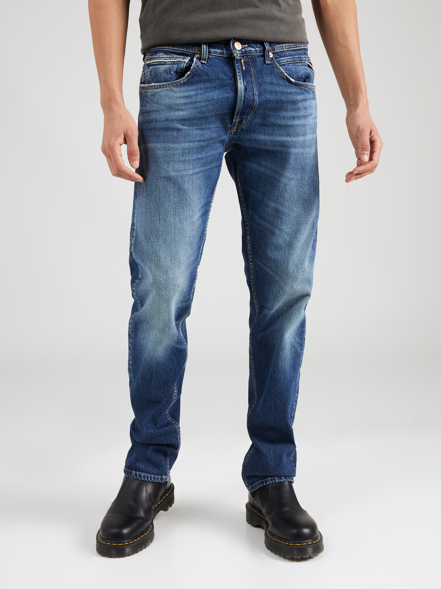 REPLAY Jeans 'GROVER' albastru - Pled.ro