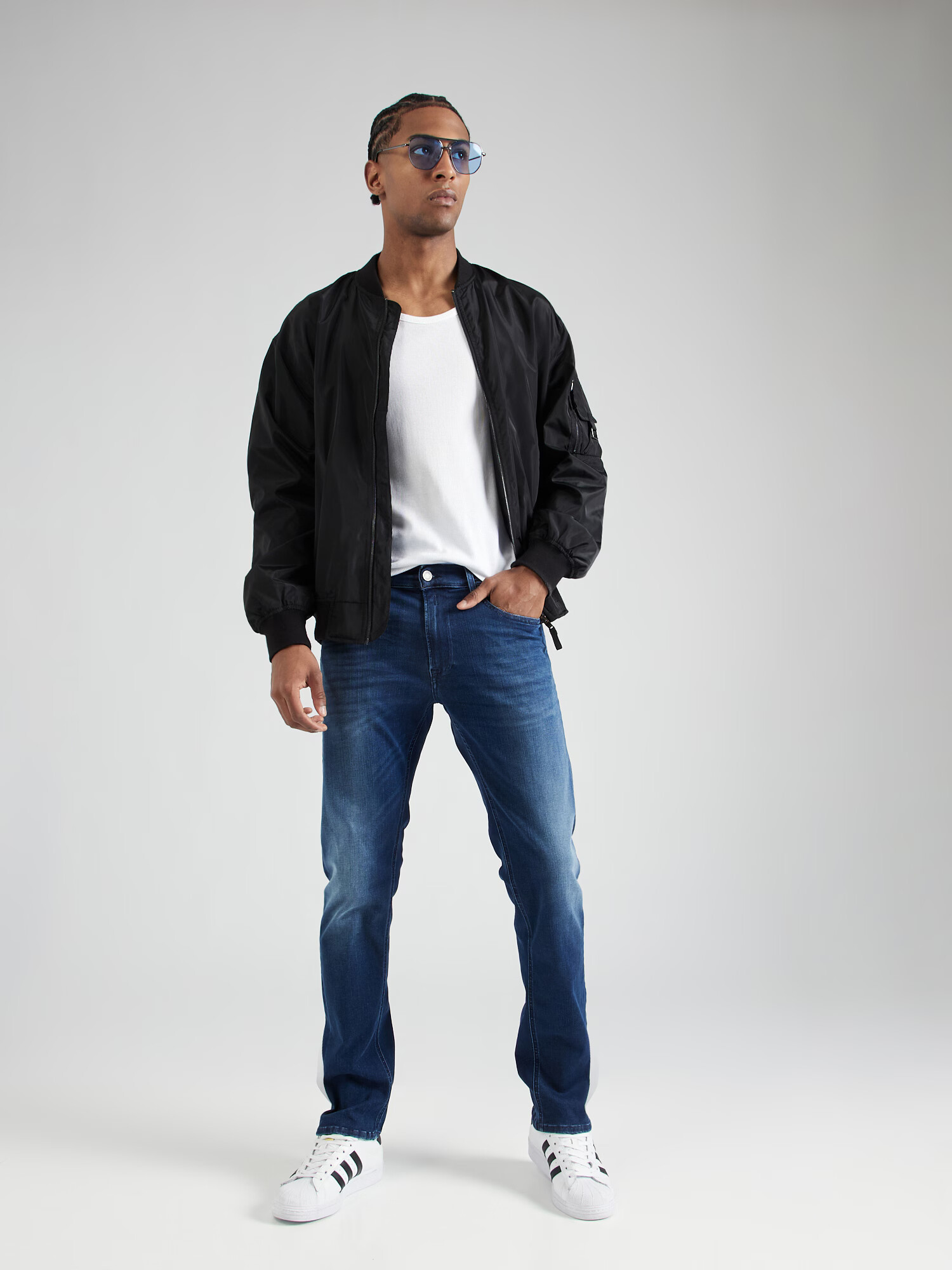 REPLAY Jeans 'GROVER' albastru denim - Pled.ro