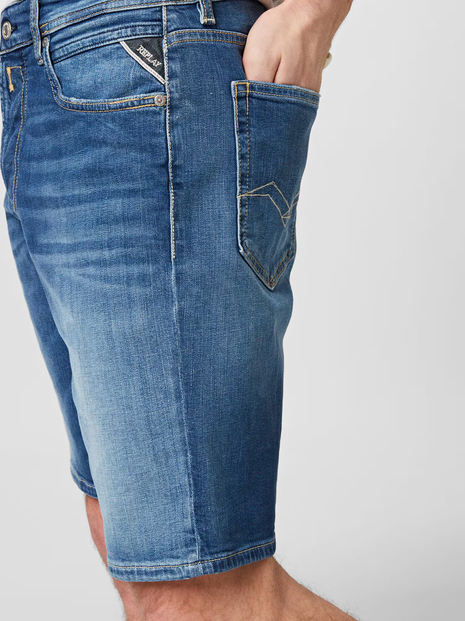 REPLAY Jeans 'GROVER' albastru denim - Pled.ro