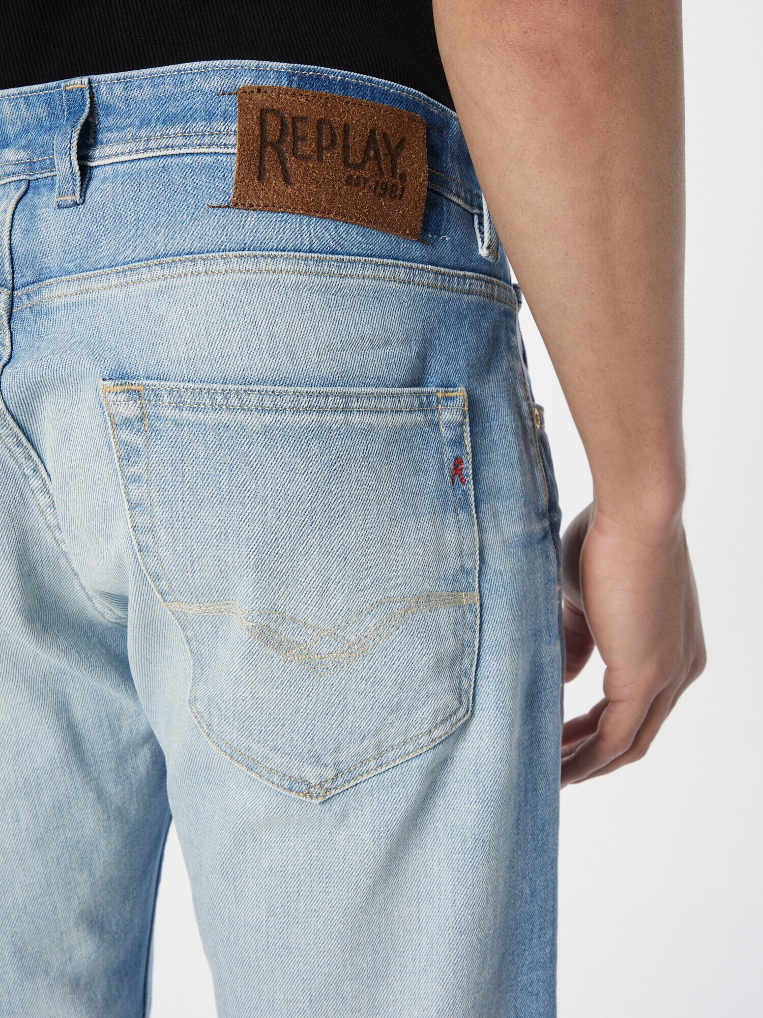 REPLAY Jeans 'GROVER' albastru denim - Pled.ro