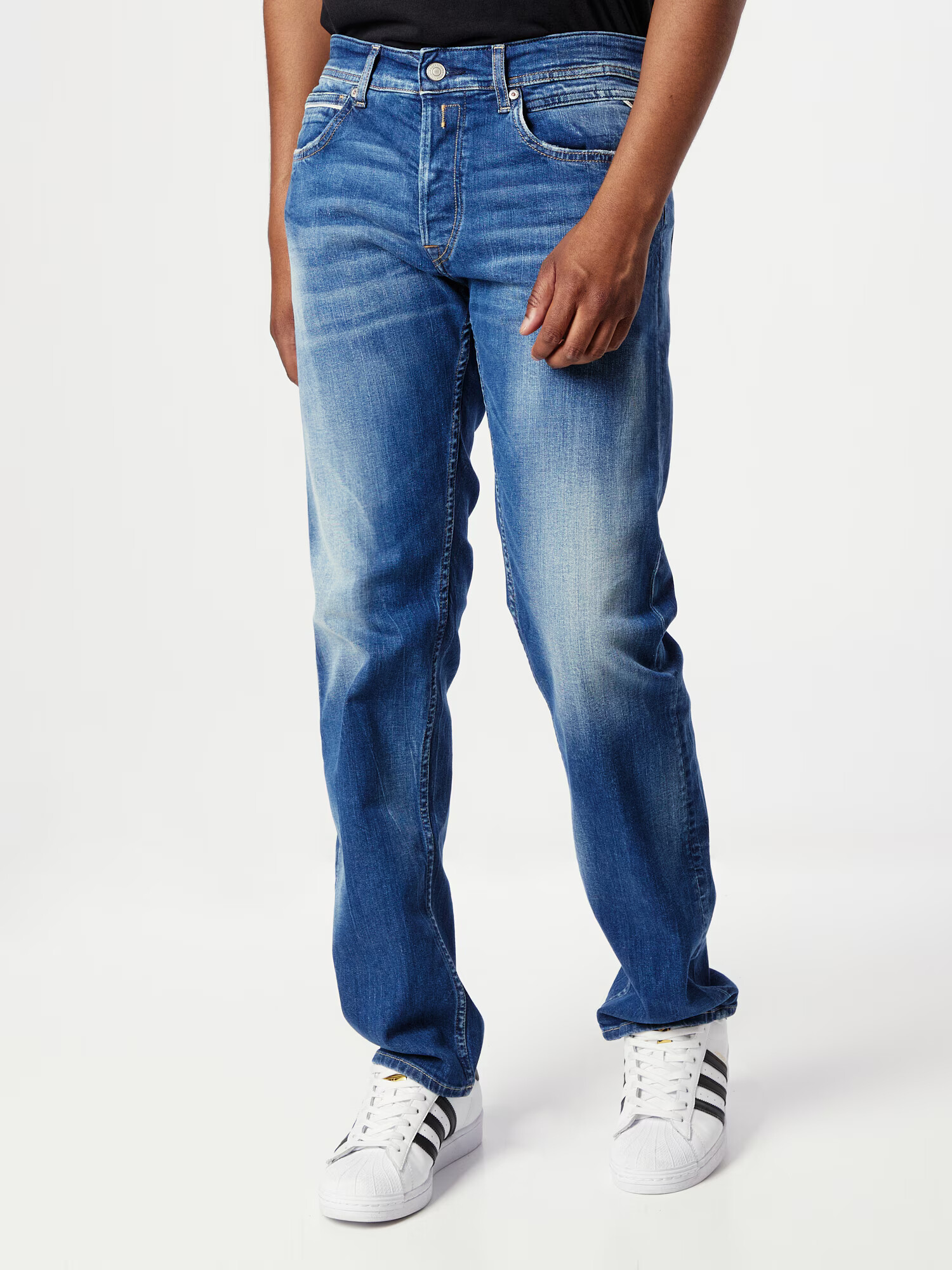 REPLAY Jeans 'GROVER' albastru denim - Pled.ro