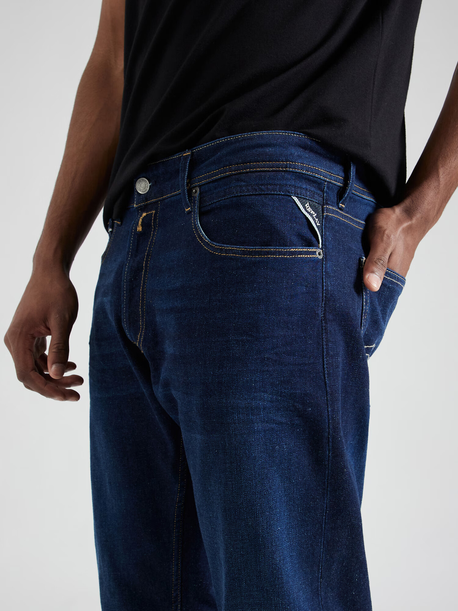 REPLAY Jeans 'GROVER' albastru denim - Pled.ro