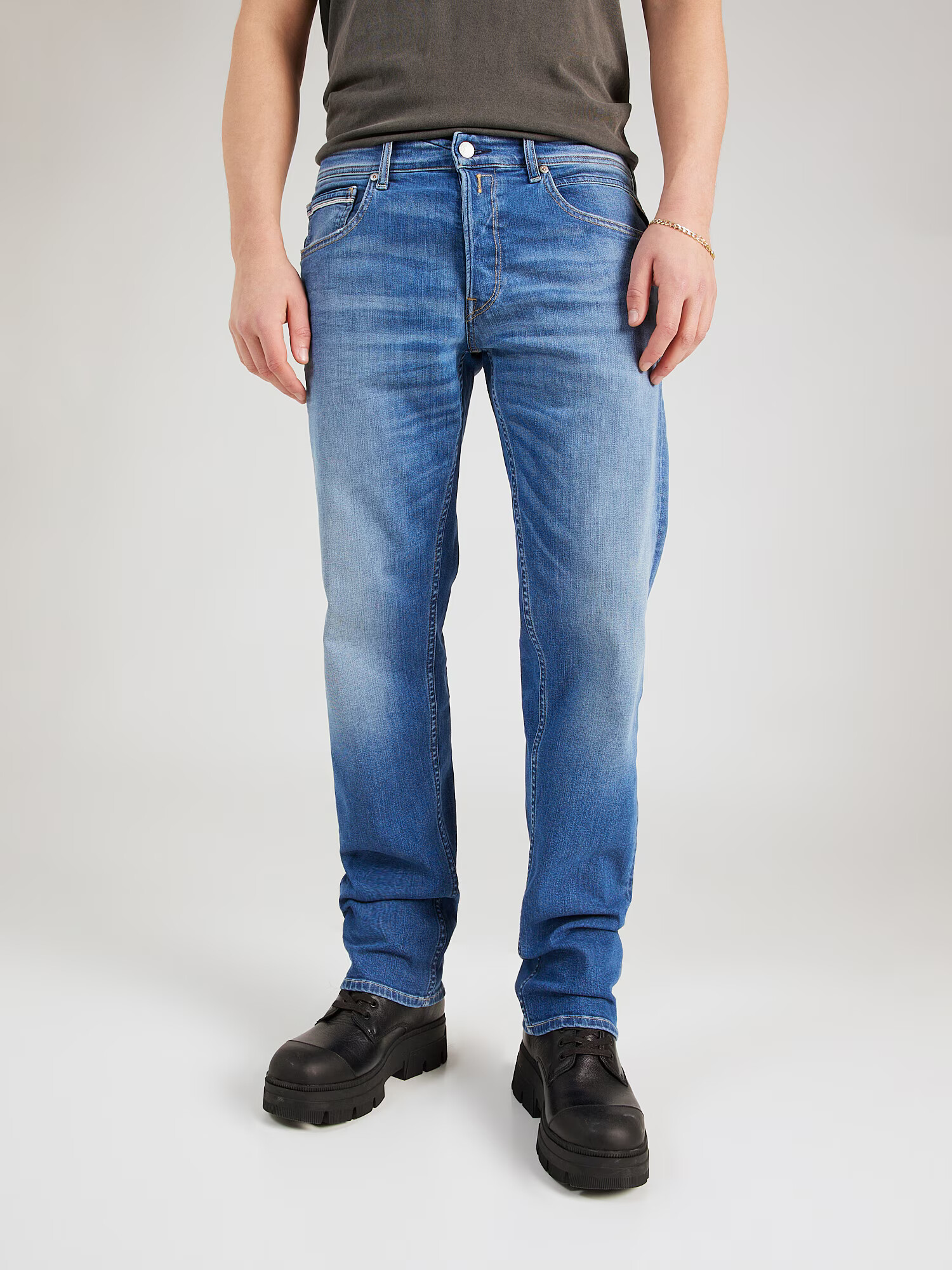 REPLAY Jeans 'GROVER' albastru denim - Pled.ro