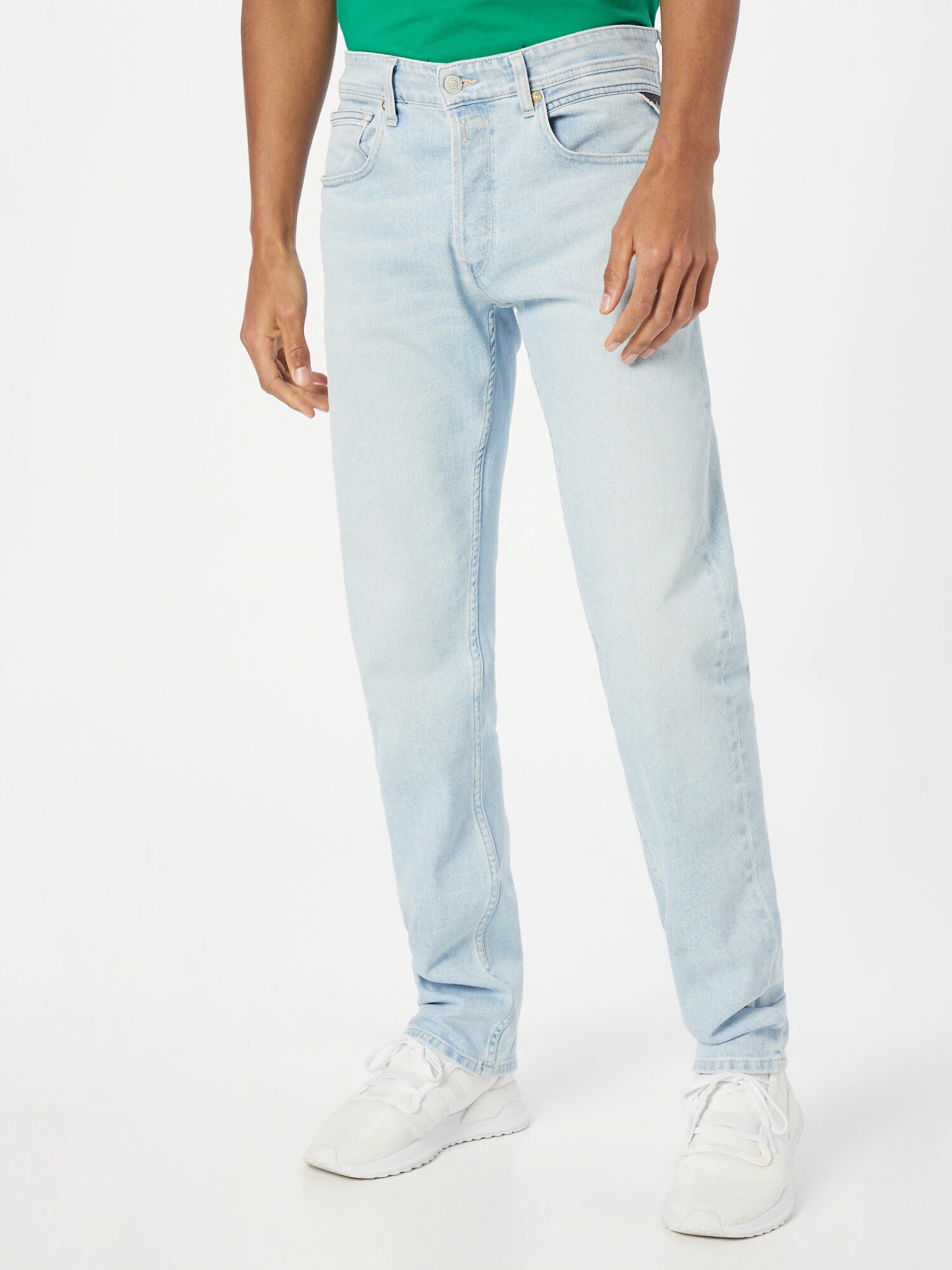 REPLAY Jeans 'GROVER' albastru deschis - Pled.ro