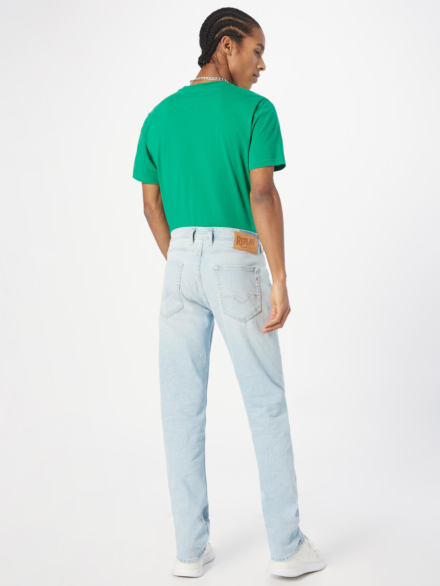 REPLAY Jeans 'GROVER' albastru deschis - Pled.ro