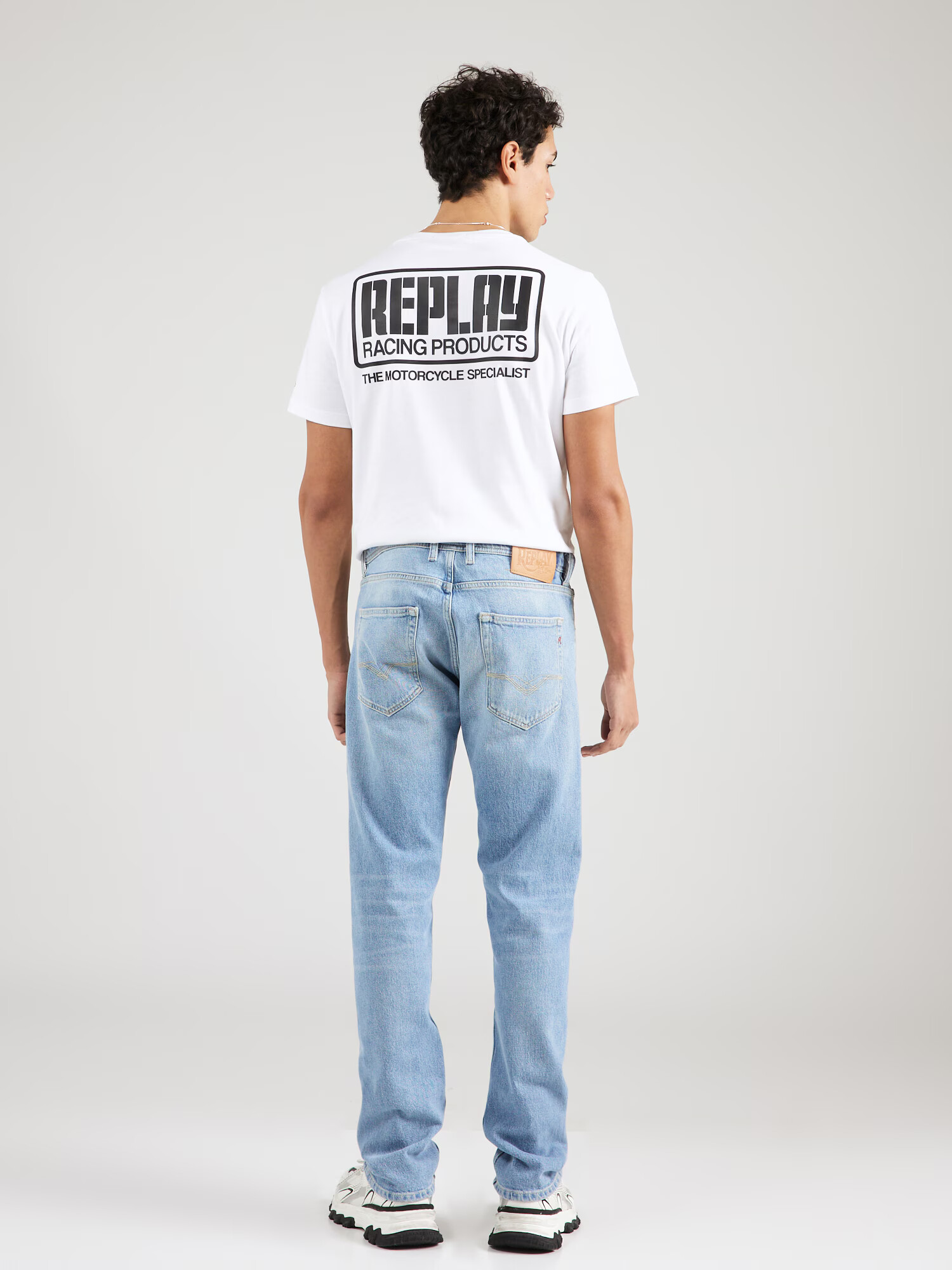 REPLAY Jeans 'GROVER' albastru deschis - Pled.ro