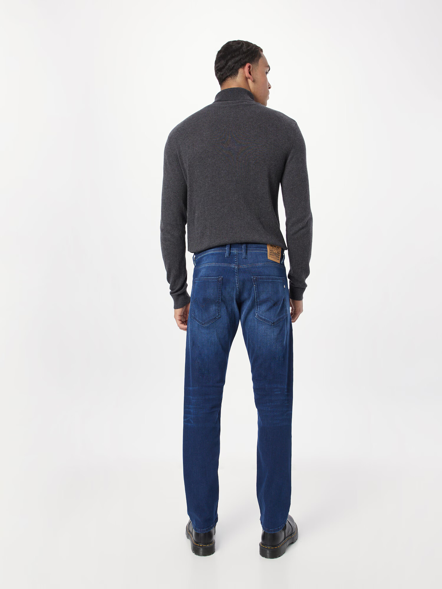 REPLAY Jeans 'GROVER' albastru închis - Pled.ro