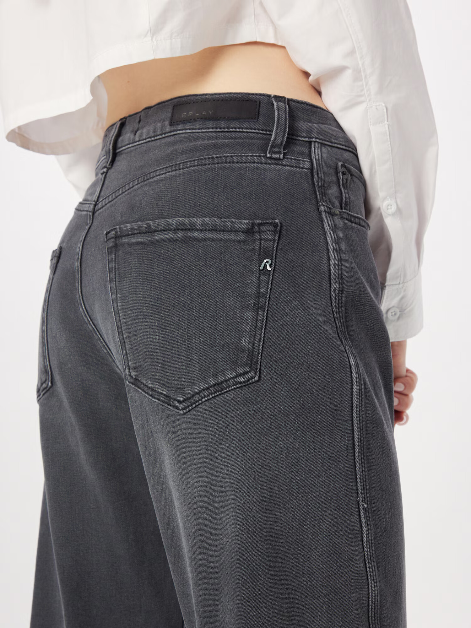 REPLAY Jeans 'KEIDA' gri denim - Pled.ro