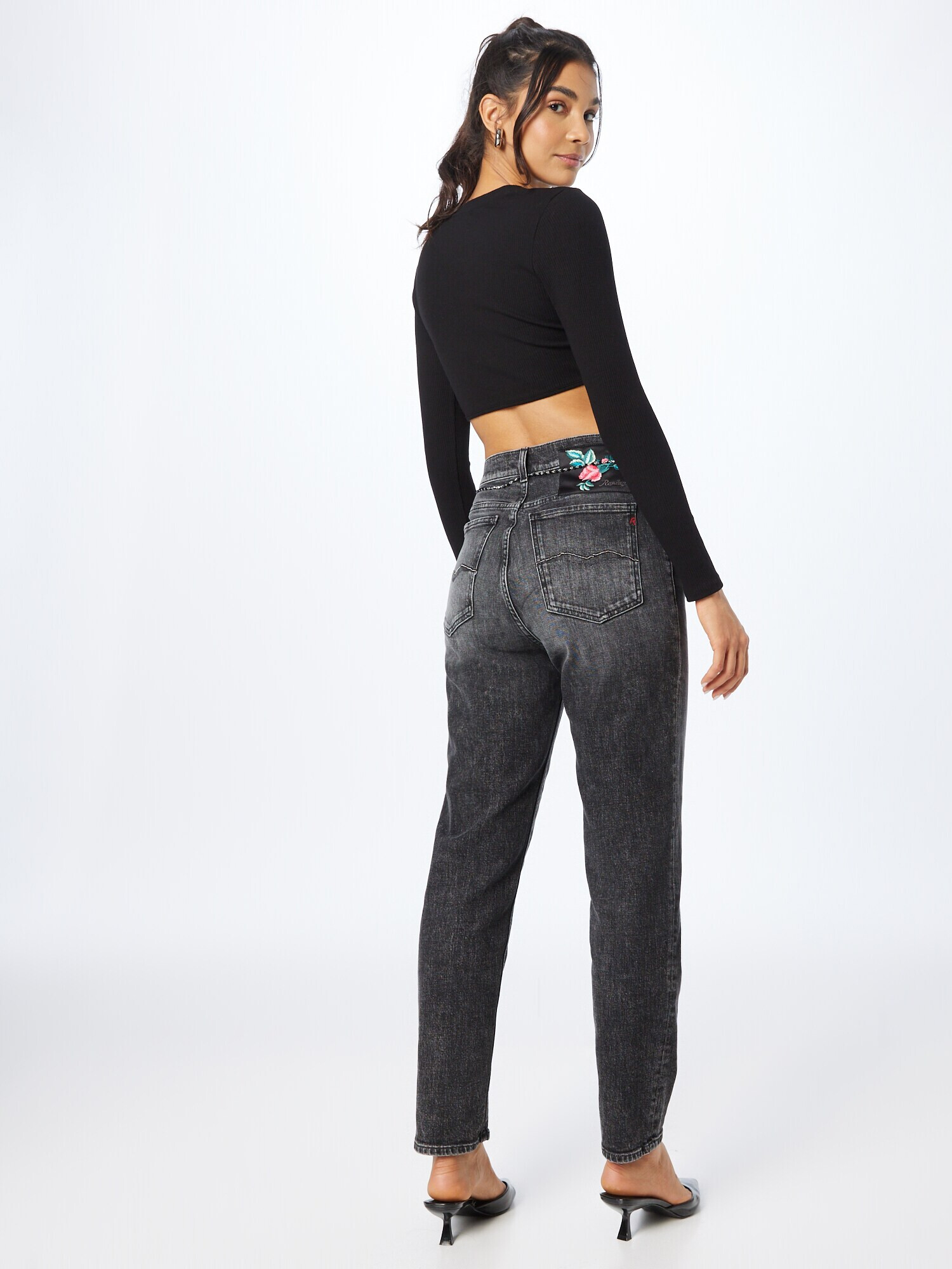 REPLAY Jeans 'KILEY' gri închis - Pled.ro