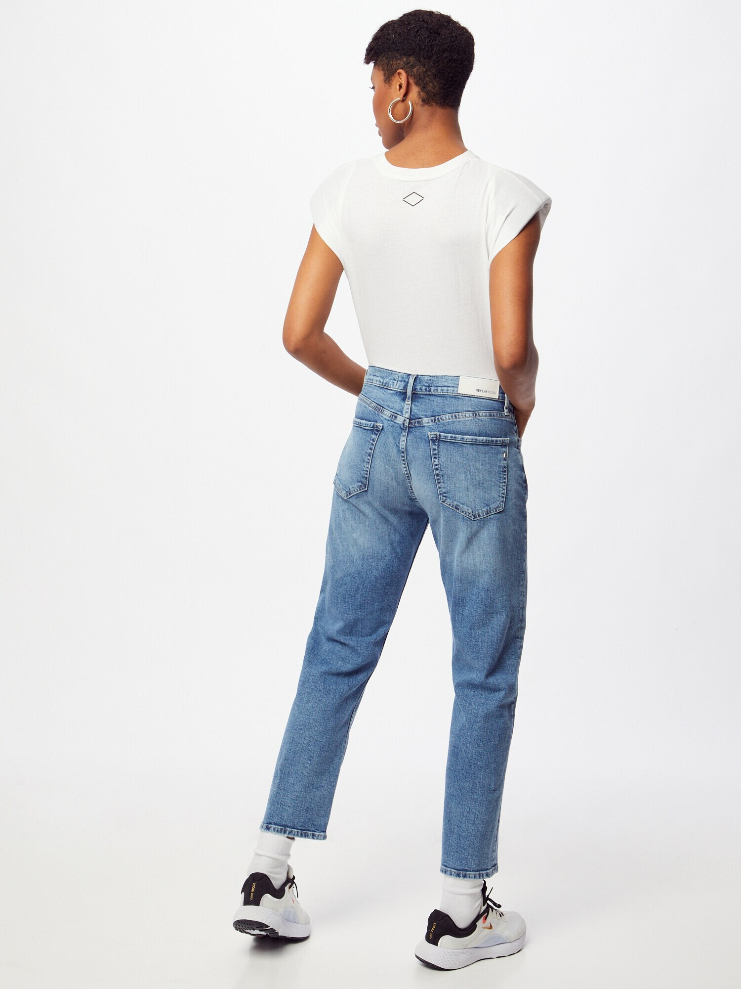 REPLAY Jeans 'LEONY' albastru deschis - Pled.ro