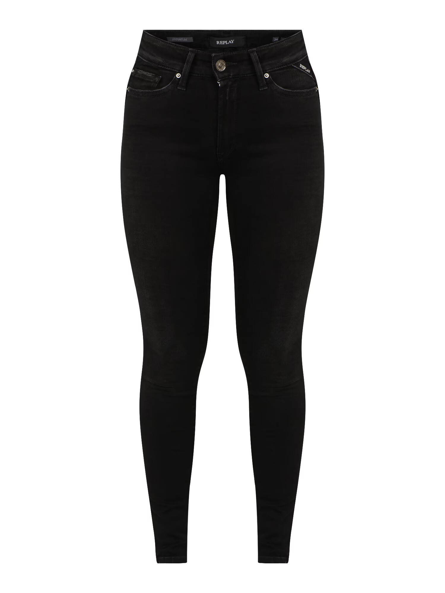 REPLAY Jeans 'Luz' negru denim - Pled.ro