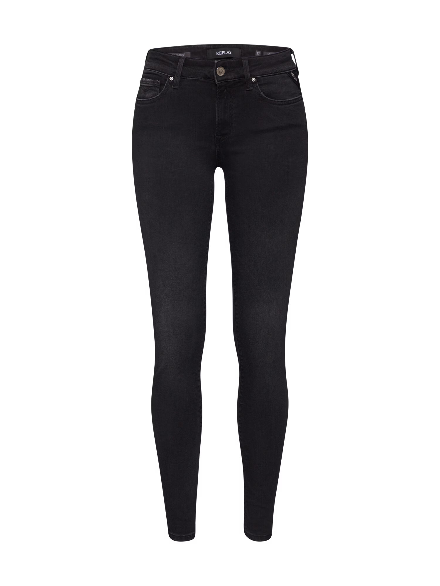 REPLAY Jeans 'LUZ' negru denim - Pled.ro