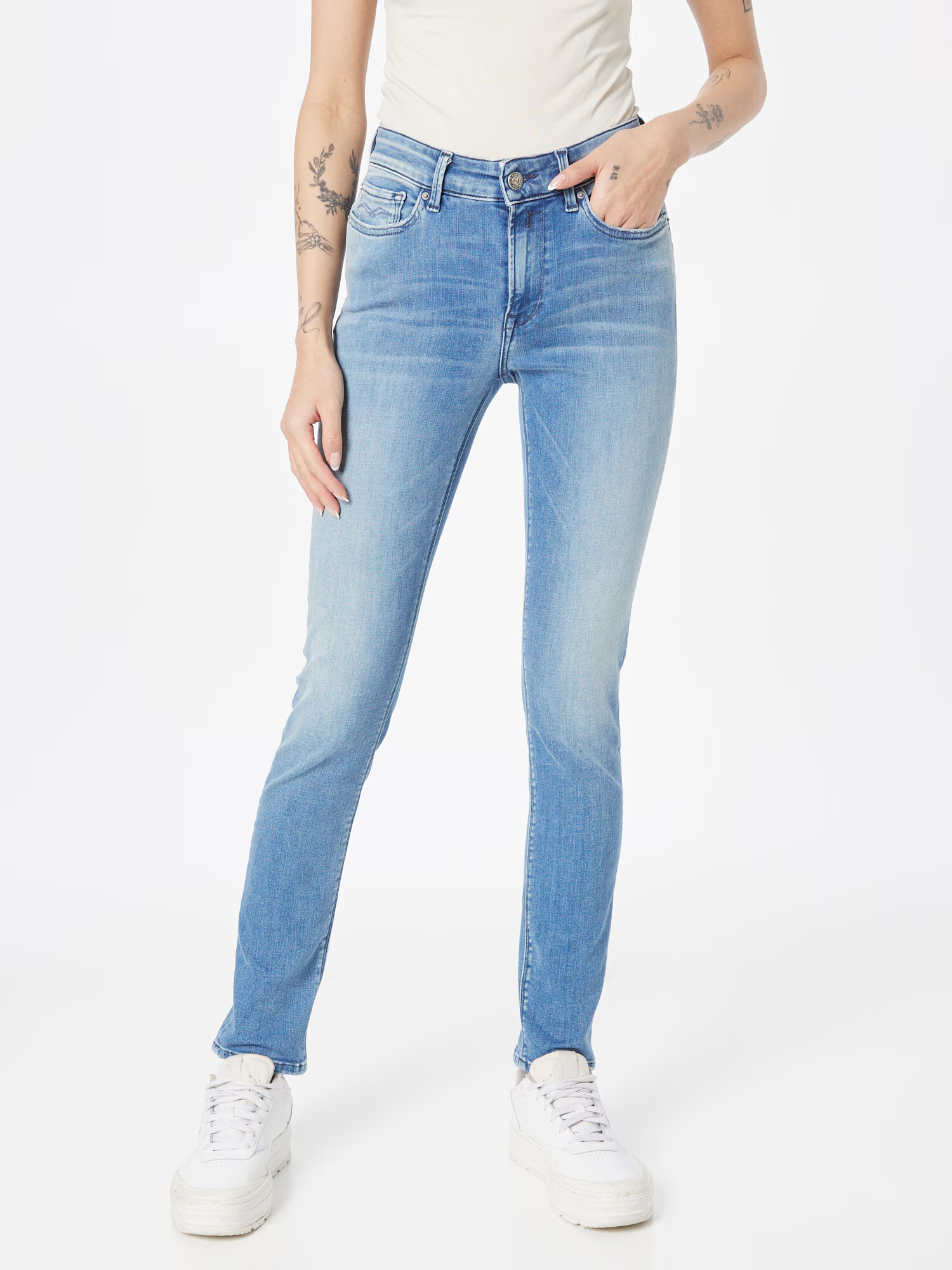 REPLAY Jeans 'Luzien' albastru denim - Pled.ro