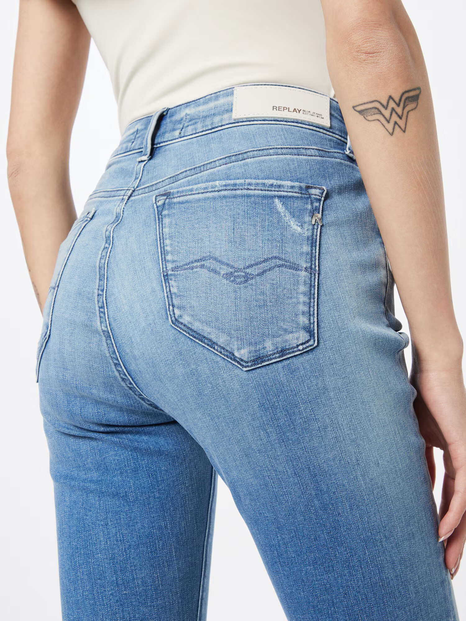 REPLAY Jeans 'Luzien' albastru denim - Pled.ro