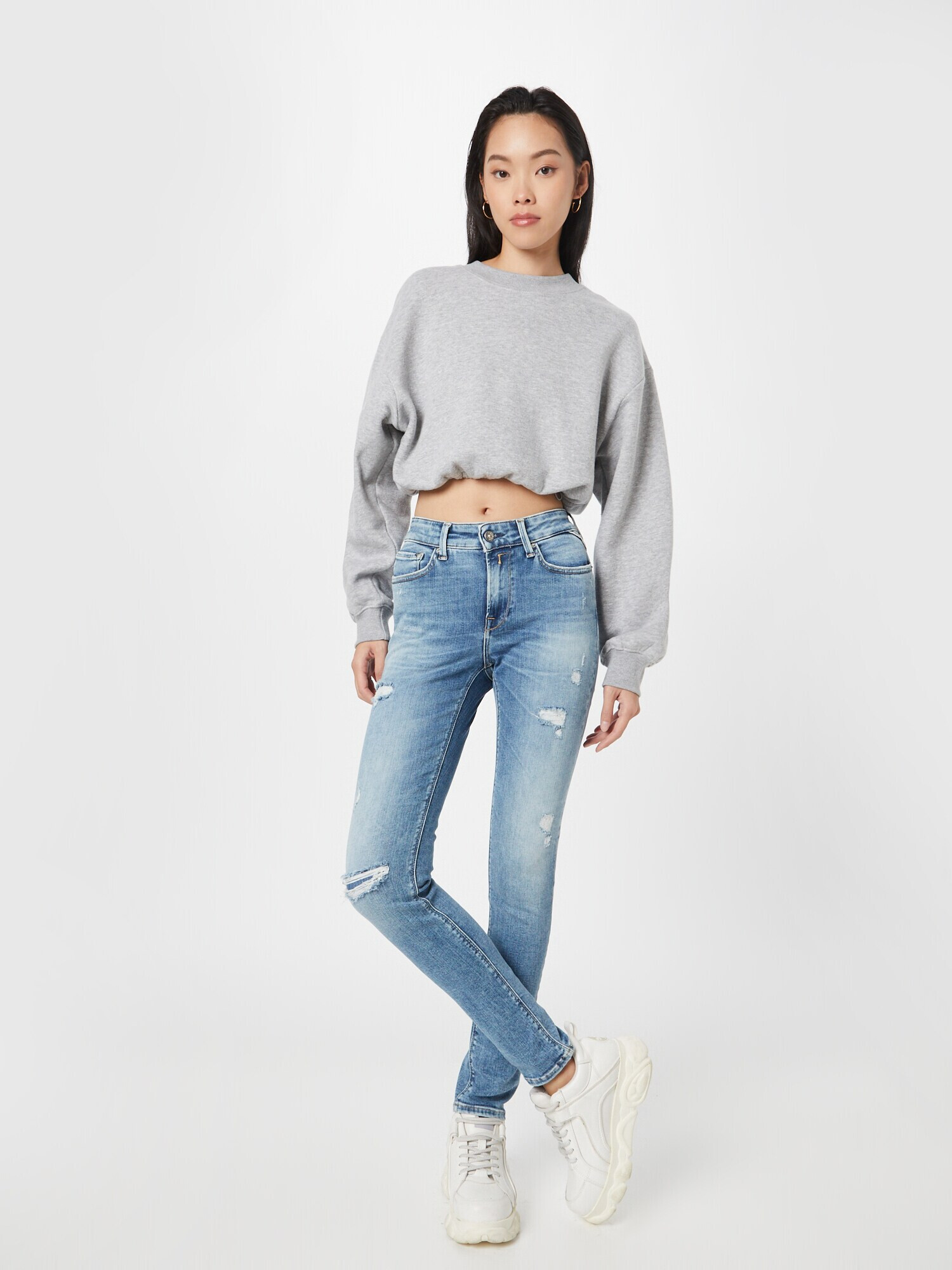 REPLAY Jeans 'Luzien' albastru denim - Pled.ro