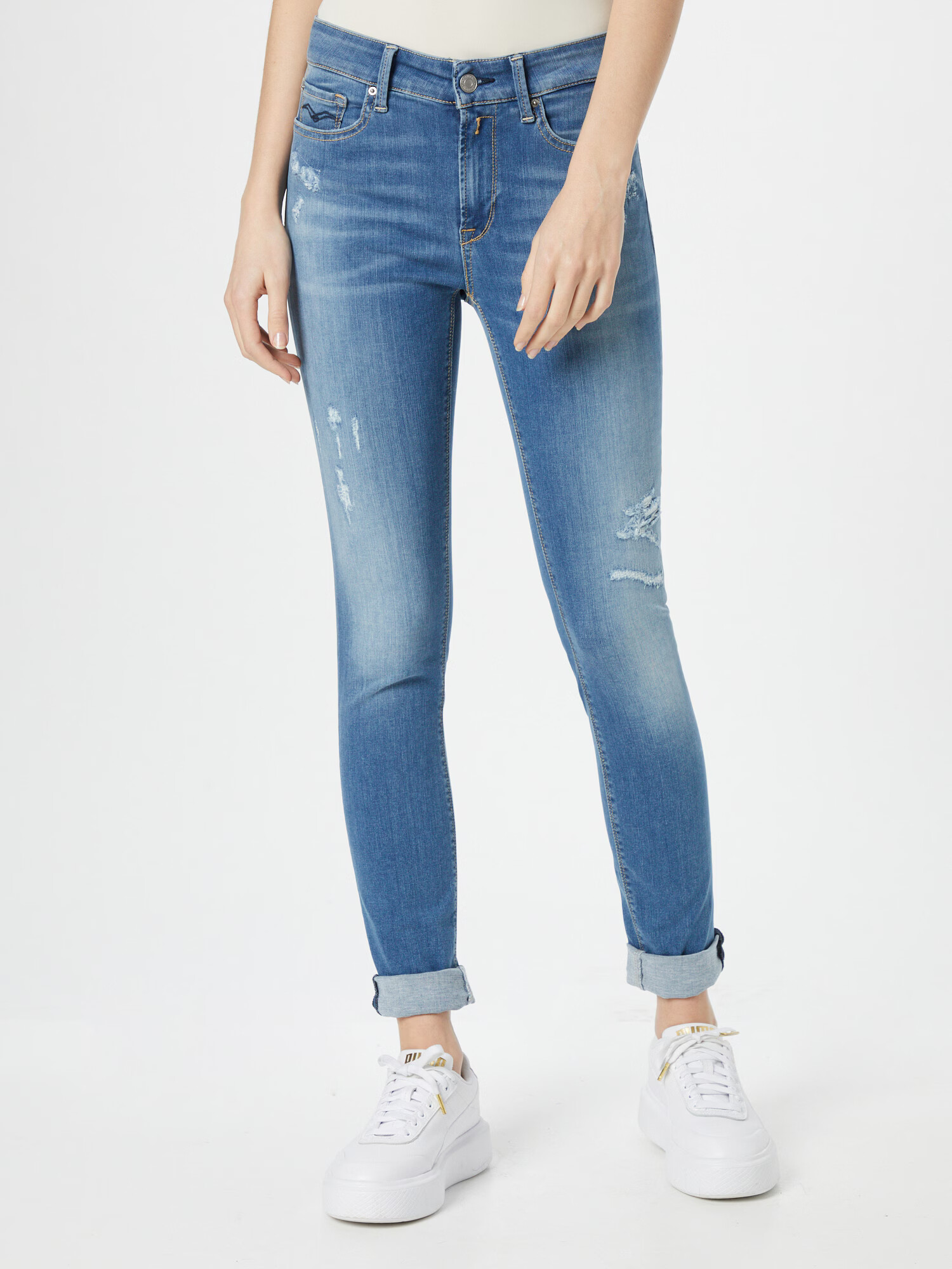 REPLAY Jeans 'Luzien' albastru denim - Pled.ro