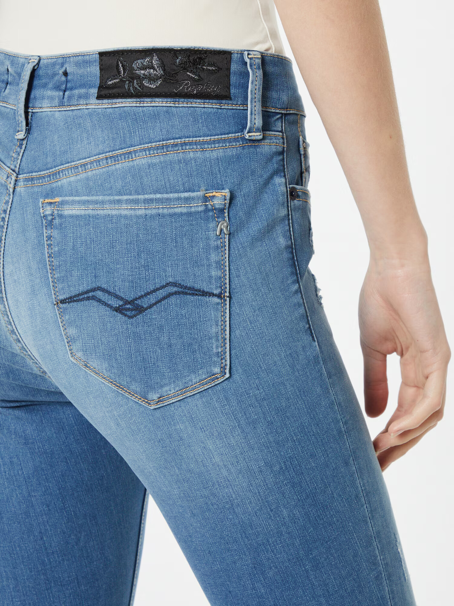 REPLAY Jeans 'Luzien' albastru denim - Pled.ro