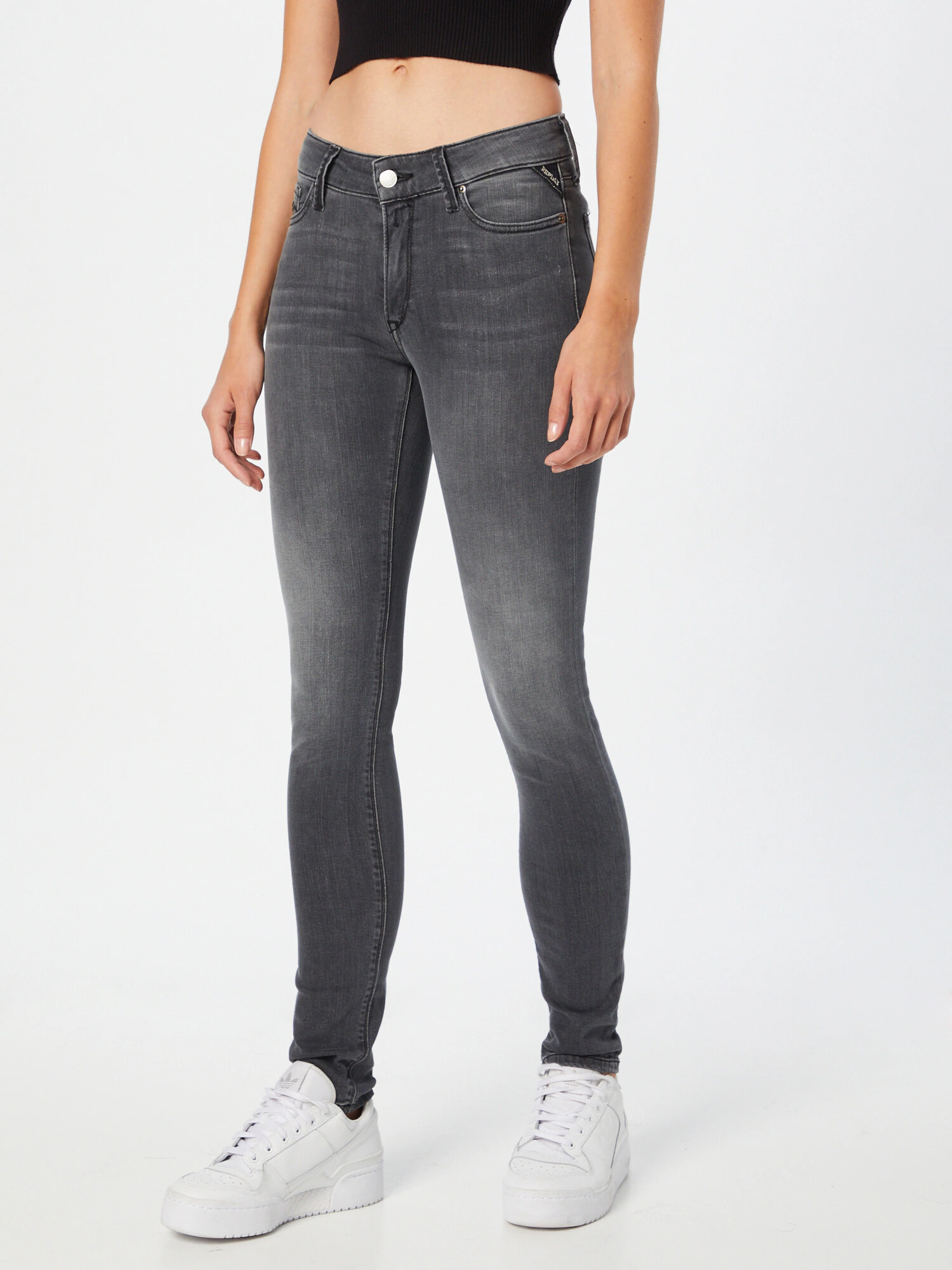 REPLAY Jeans 'Luzien' gri denim - Pled.ro