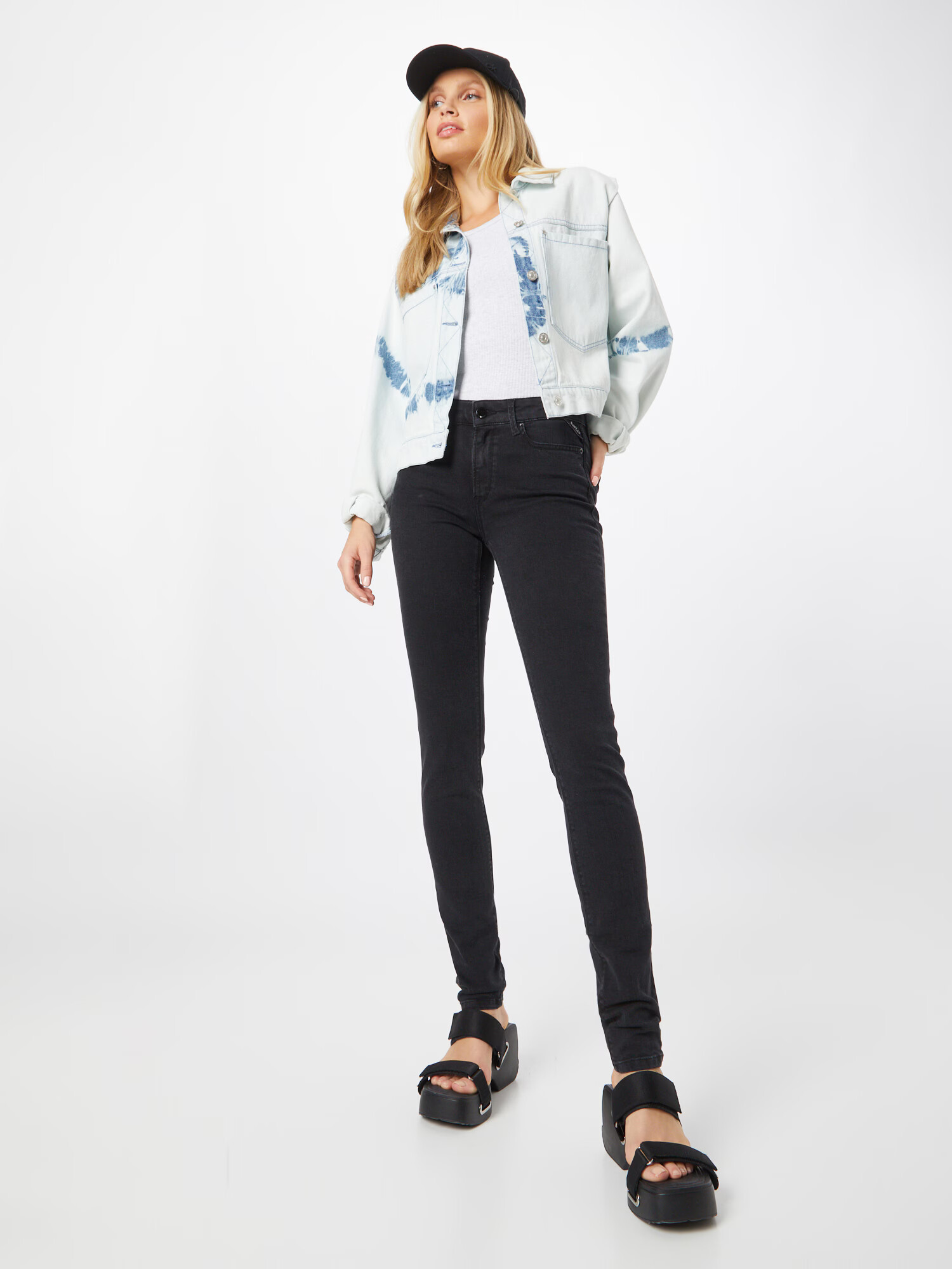 REPLAY Jeans 'LUZIEN' gri metalic - Pled.ro