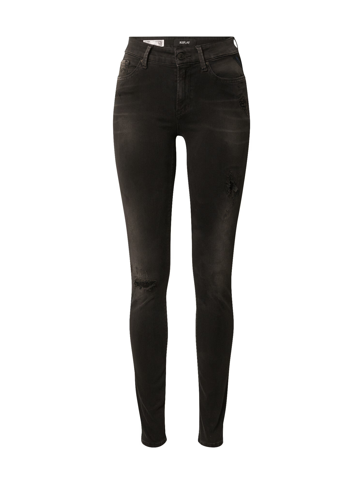 REPLAY Jeans 'LUZIEN' negru denim - Pled.ro