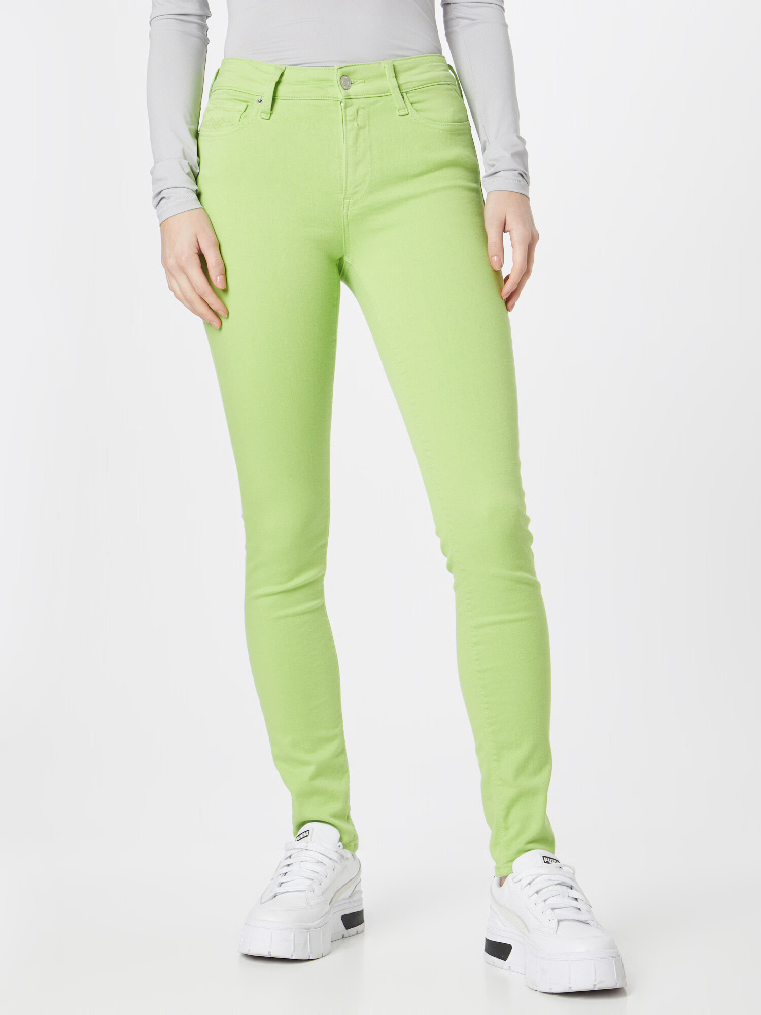 REPLAY Jeans 'LUZIEN' verde kiwi - Pled.ro