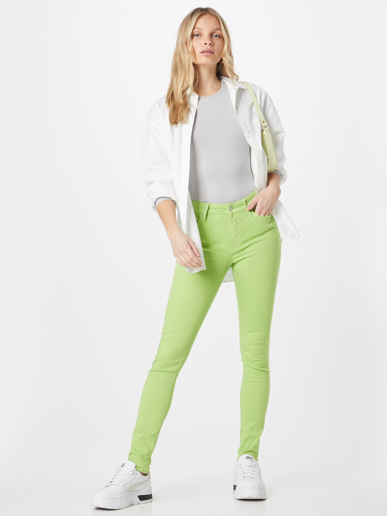 REPLAY Jeans 'LUZIEN' verde kiwi - Pled.ro