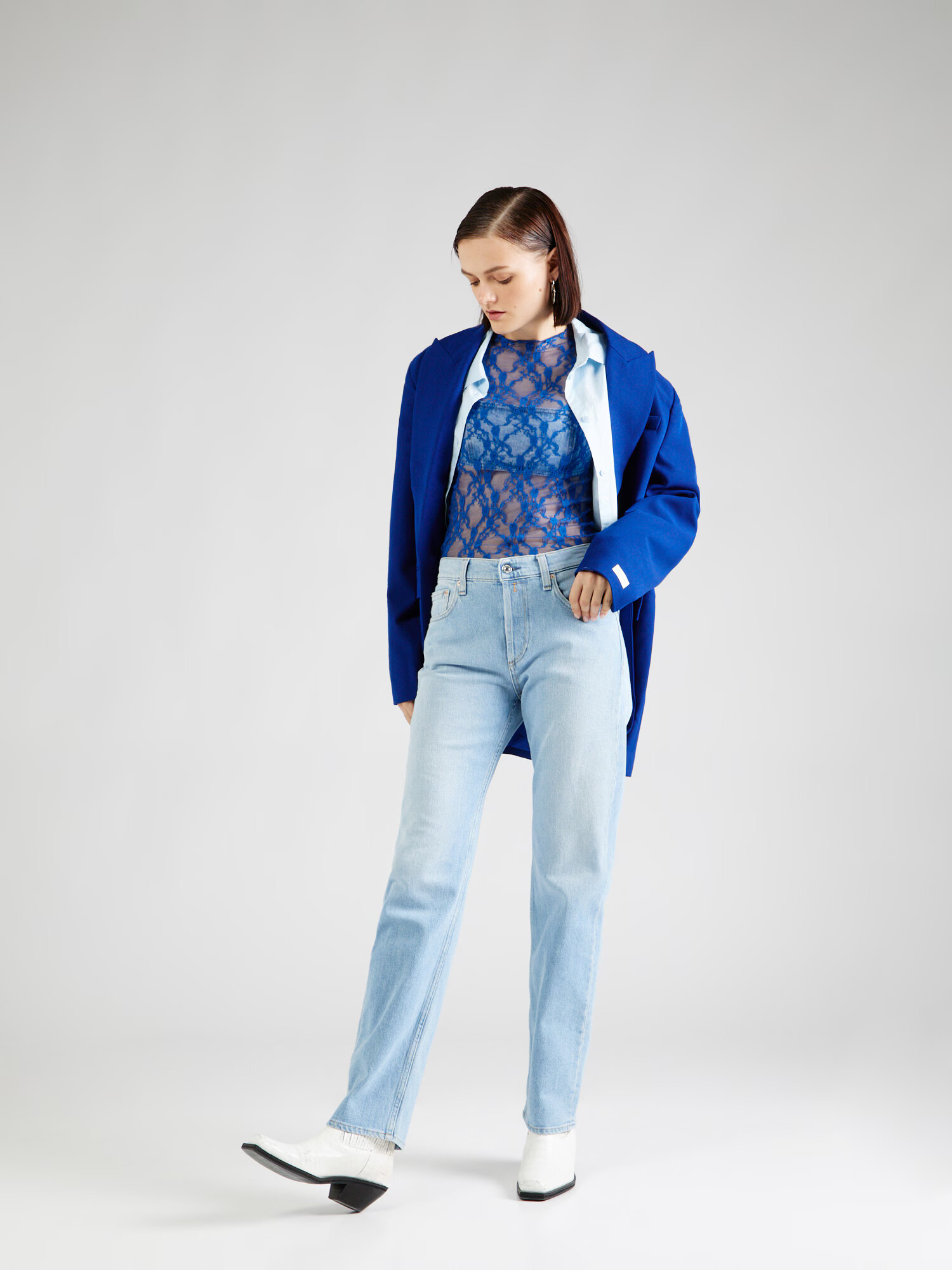 REPLAY Jeans 'MAIJKE' albastru deschis - Pled.ro